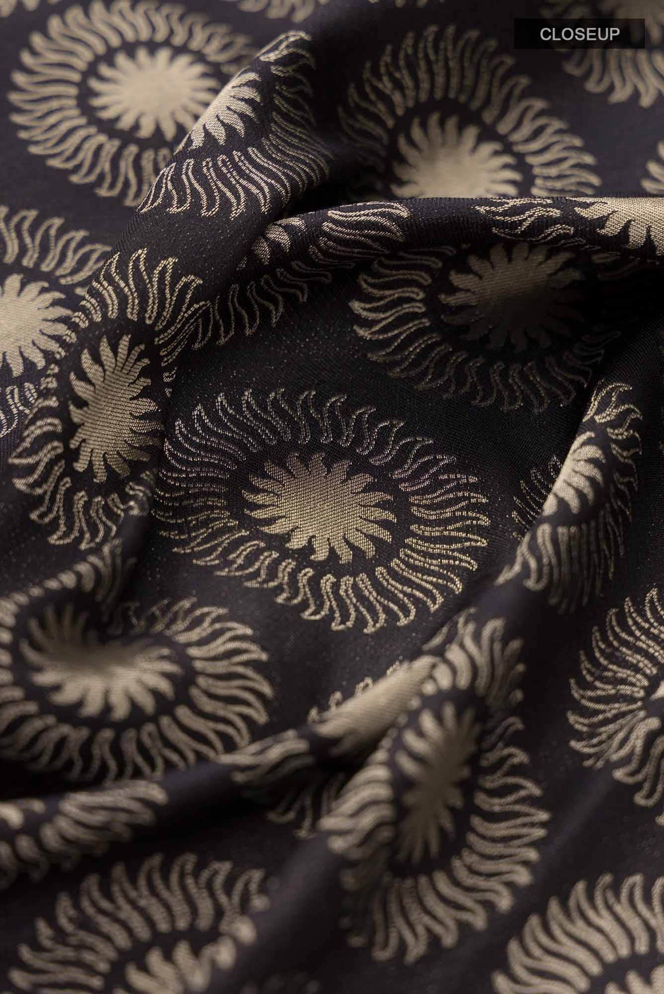 A New Day-Black Banarasi Silk Saree - Image 5
