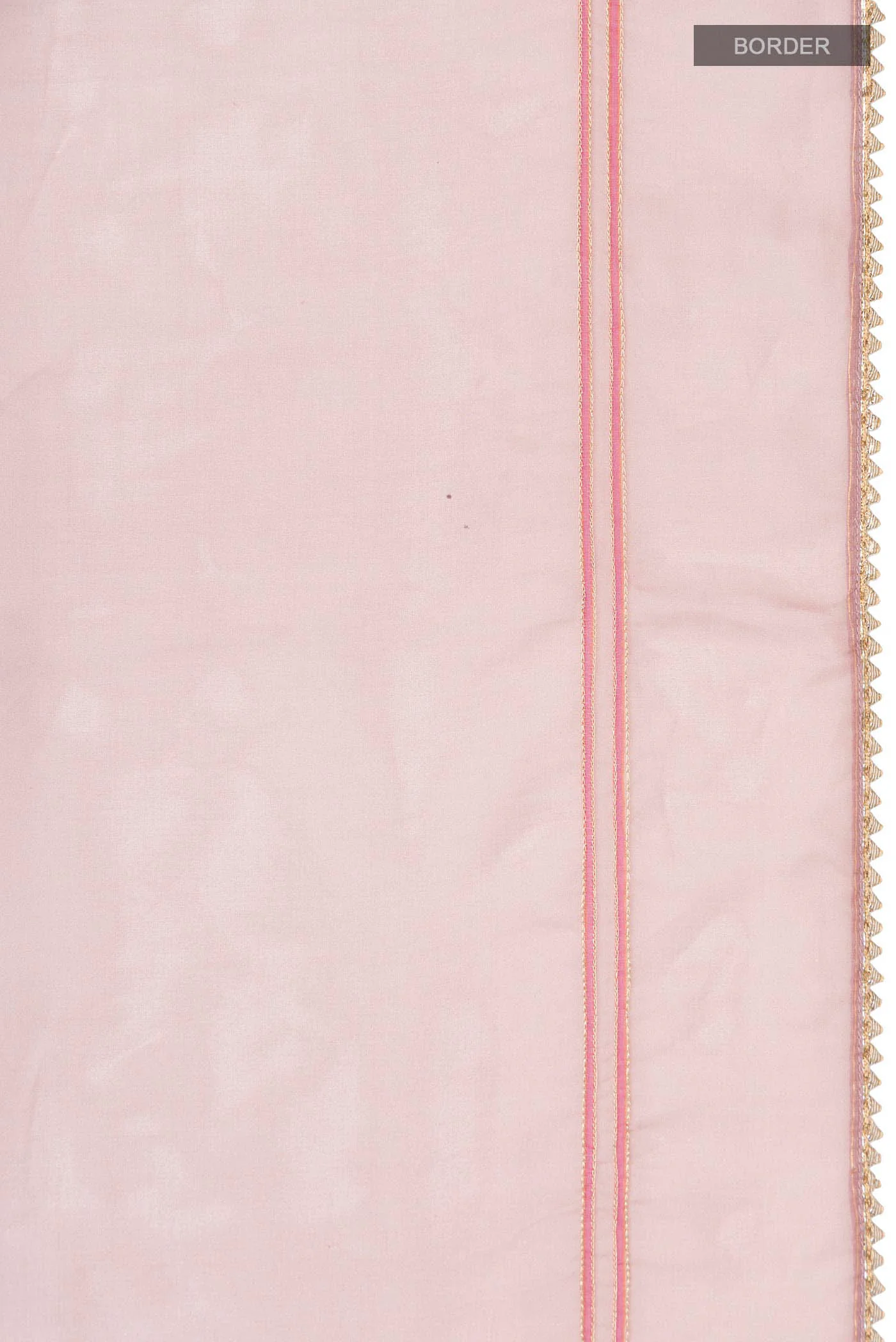 Aboli-Pink Organza Silk Saree - Image 6