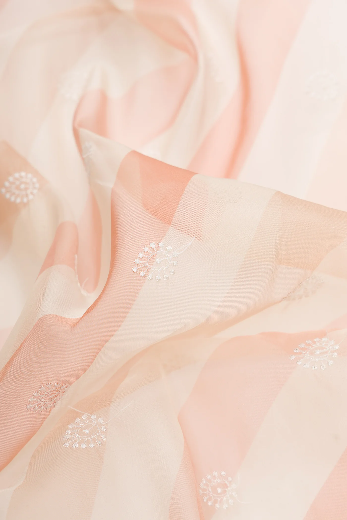 Multi Color Organza Silk Saree - Image 2