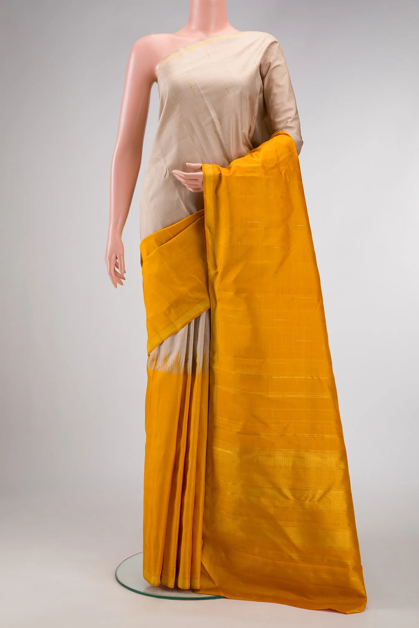 Multi Color Kanjivaram Silk Saree