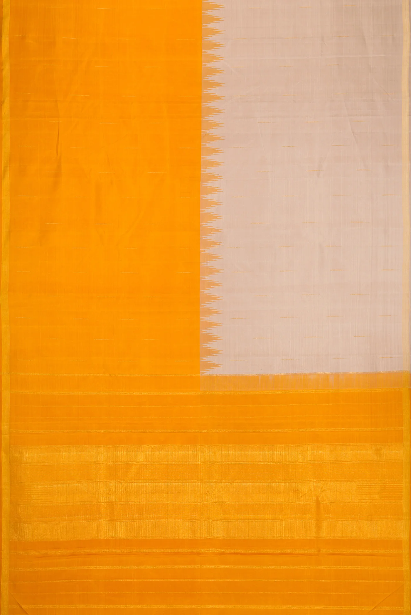 Multi Color Kanjivaram Silk Saree - Image 6