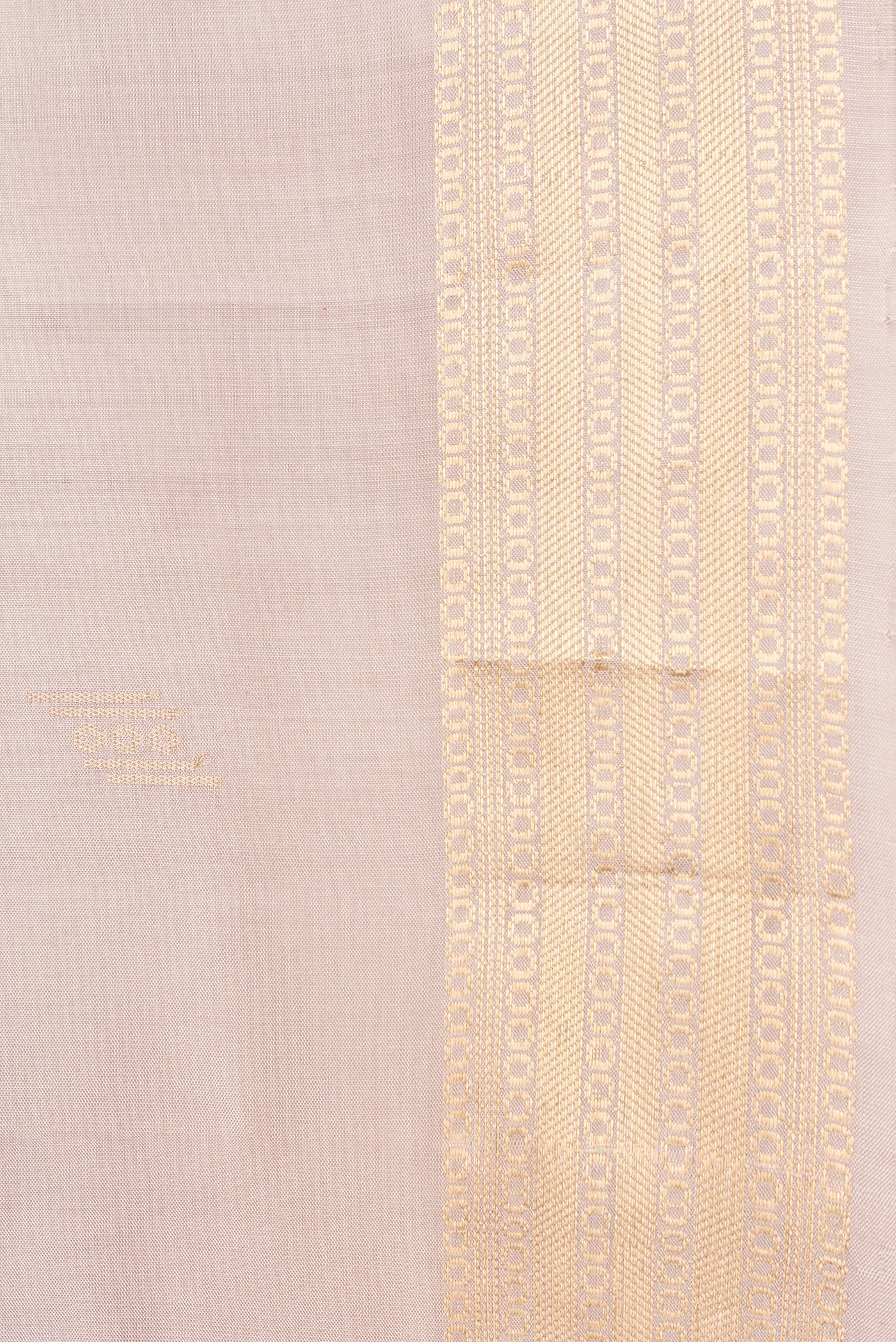 Beige Soft Silk Saree - Image 3