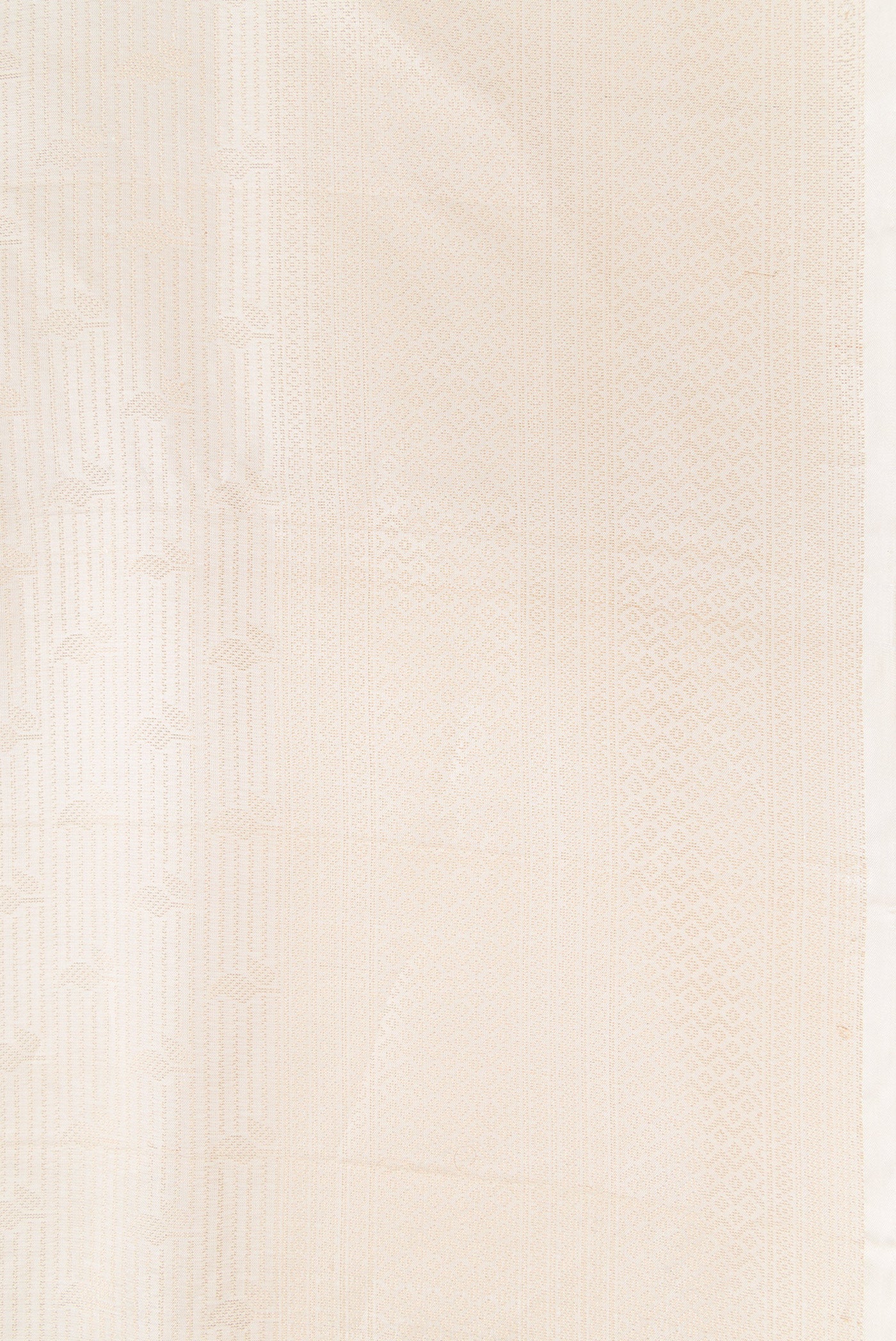 Cream Soft Silk Saree - Image 3