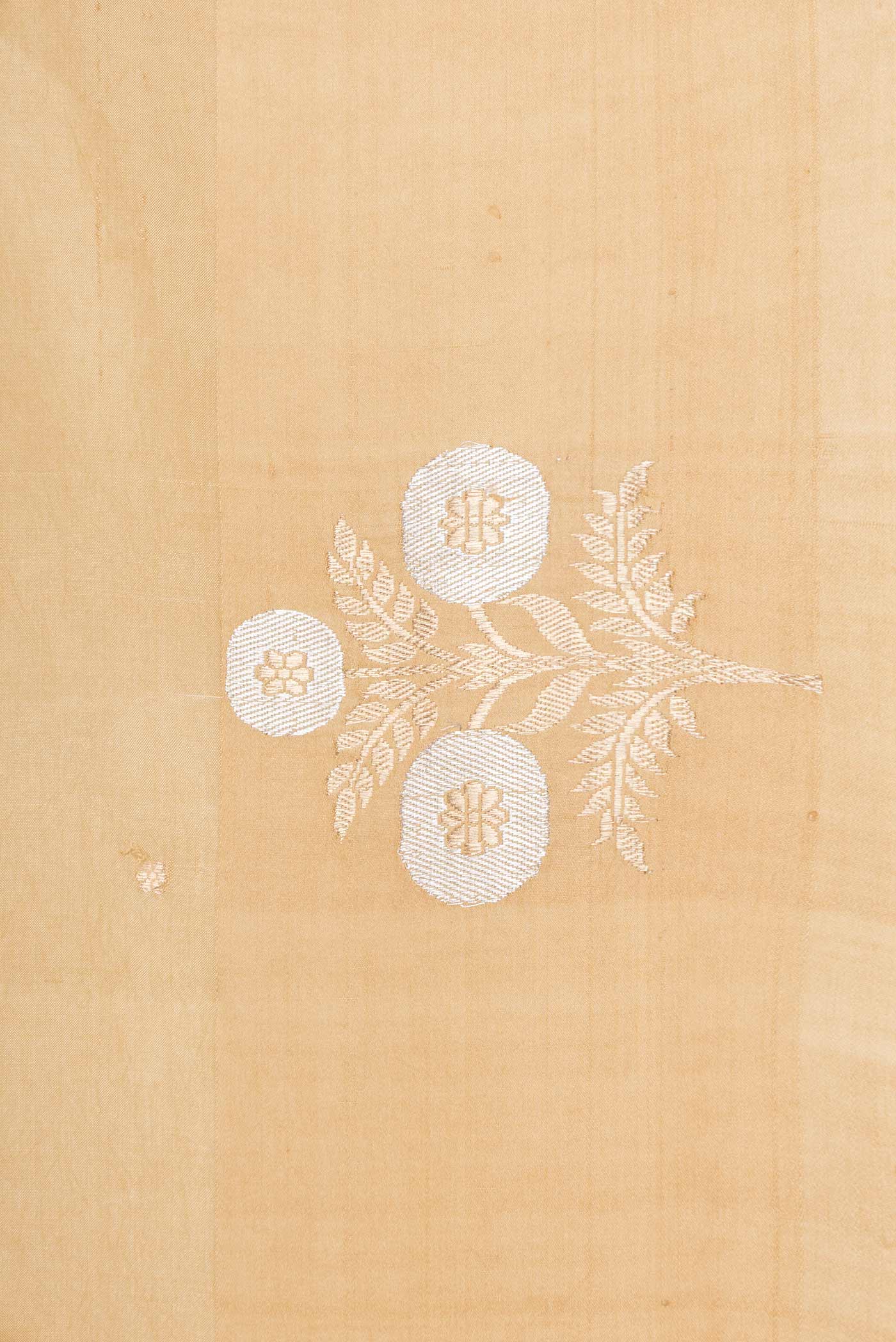Sandal Banarasi Raw Silk Saree - Image 2