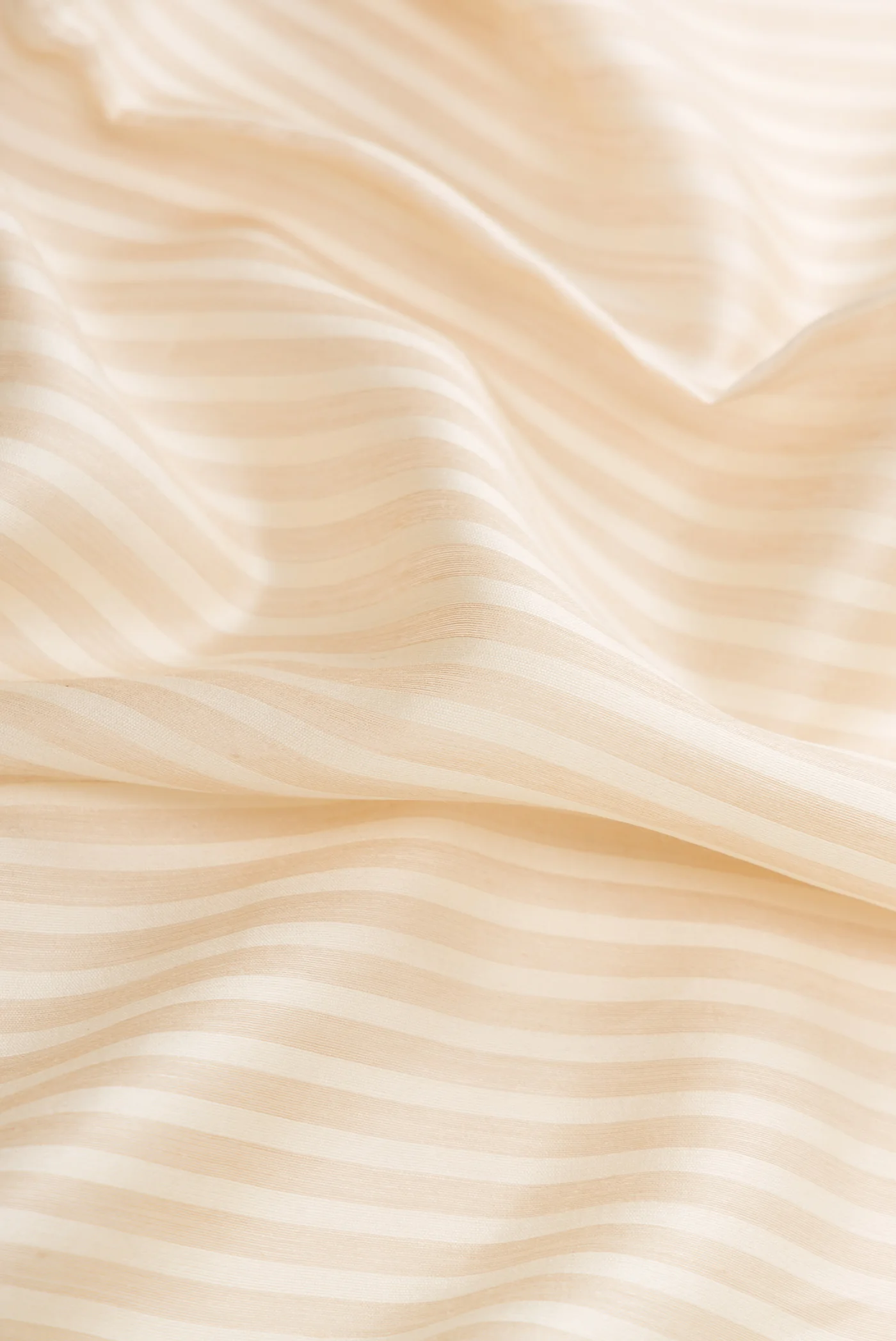 Cream Tussar Silk Saree - Image 2