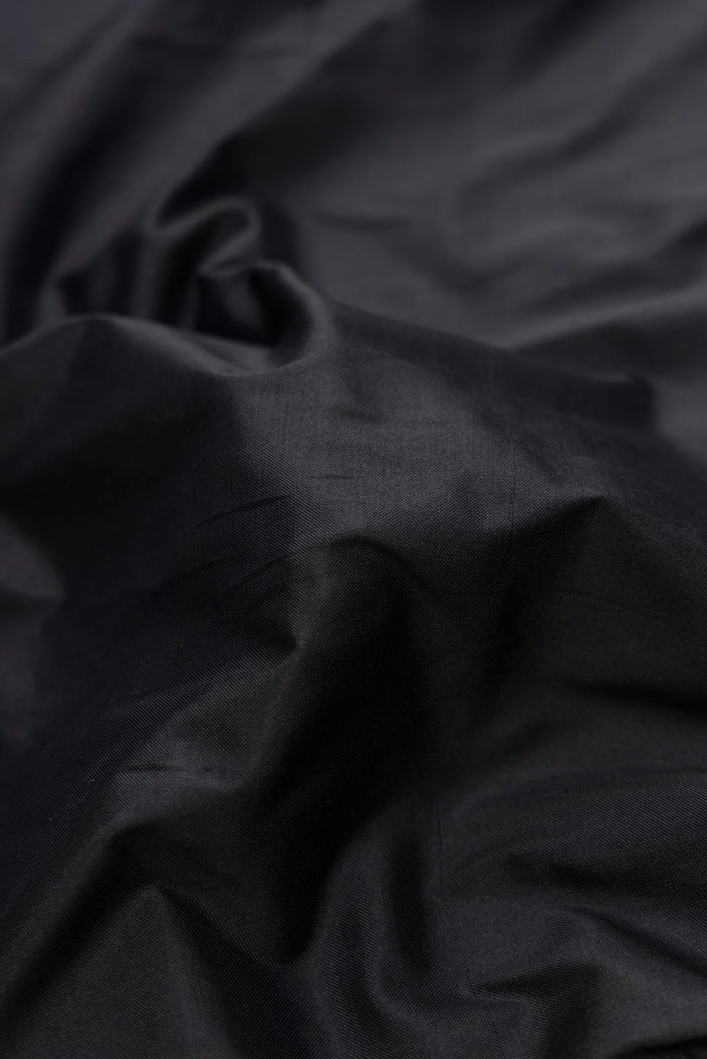 Black Pochampally Silk Saree - Image 2
