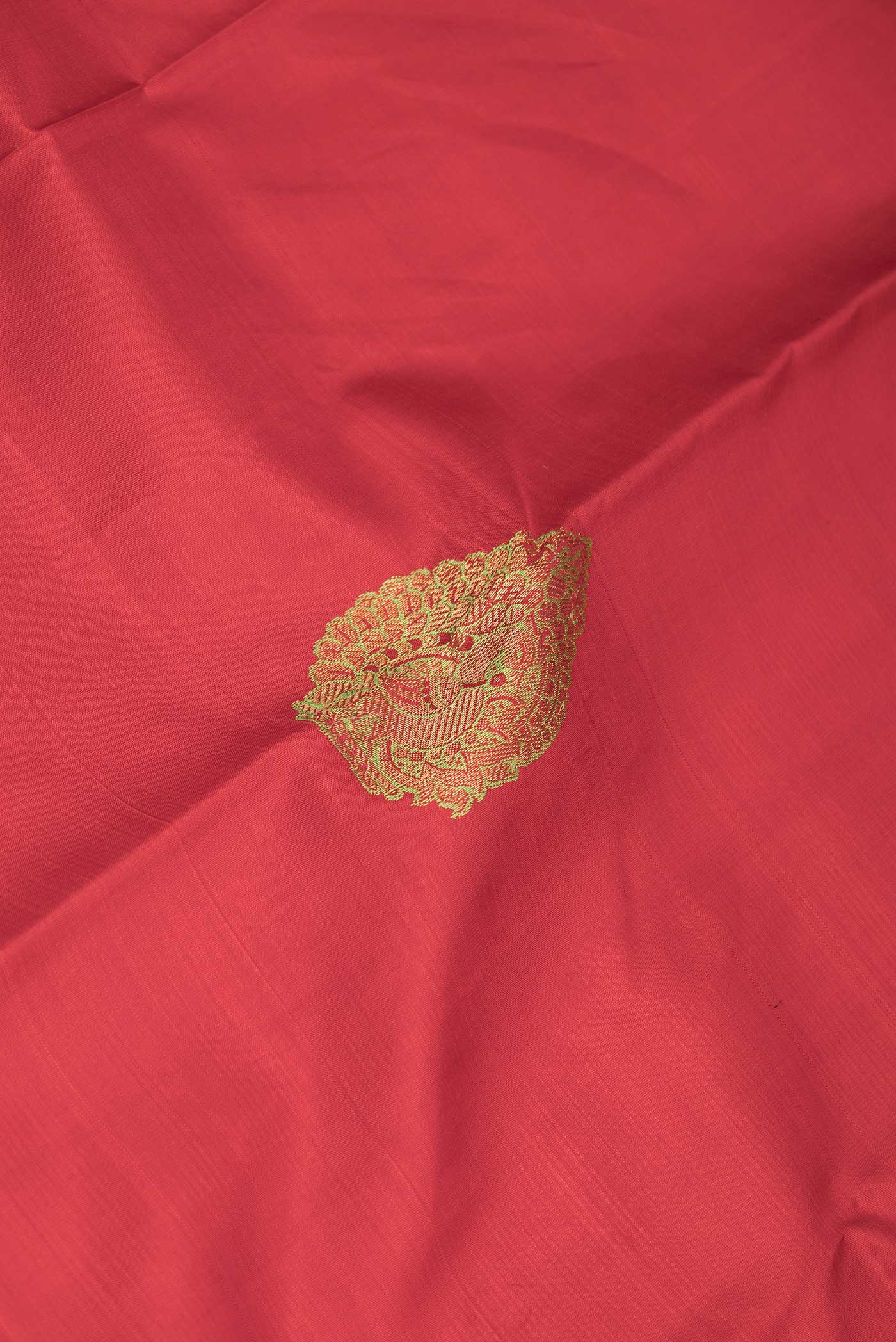 Multi Color Kanjivaram Silk Saree - Image 2