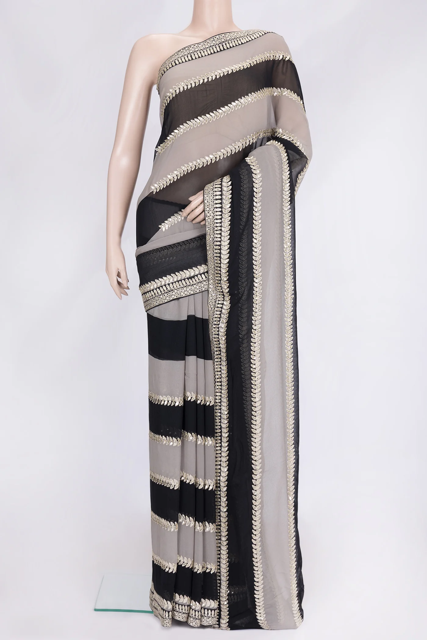 Multi Color Georgette Saree