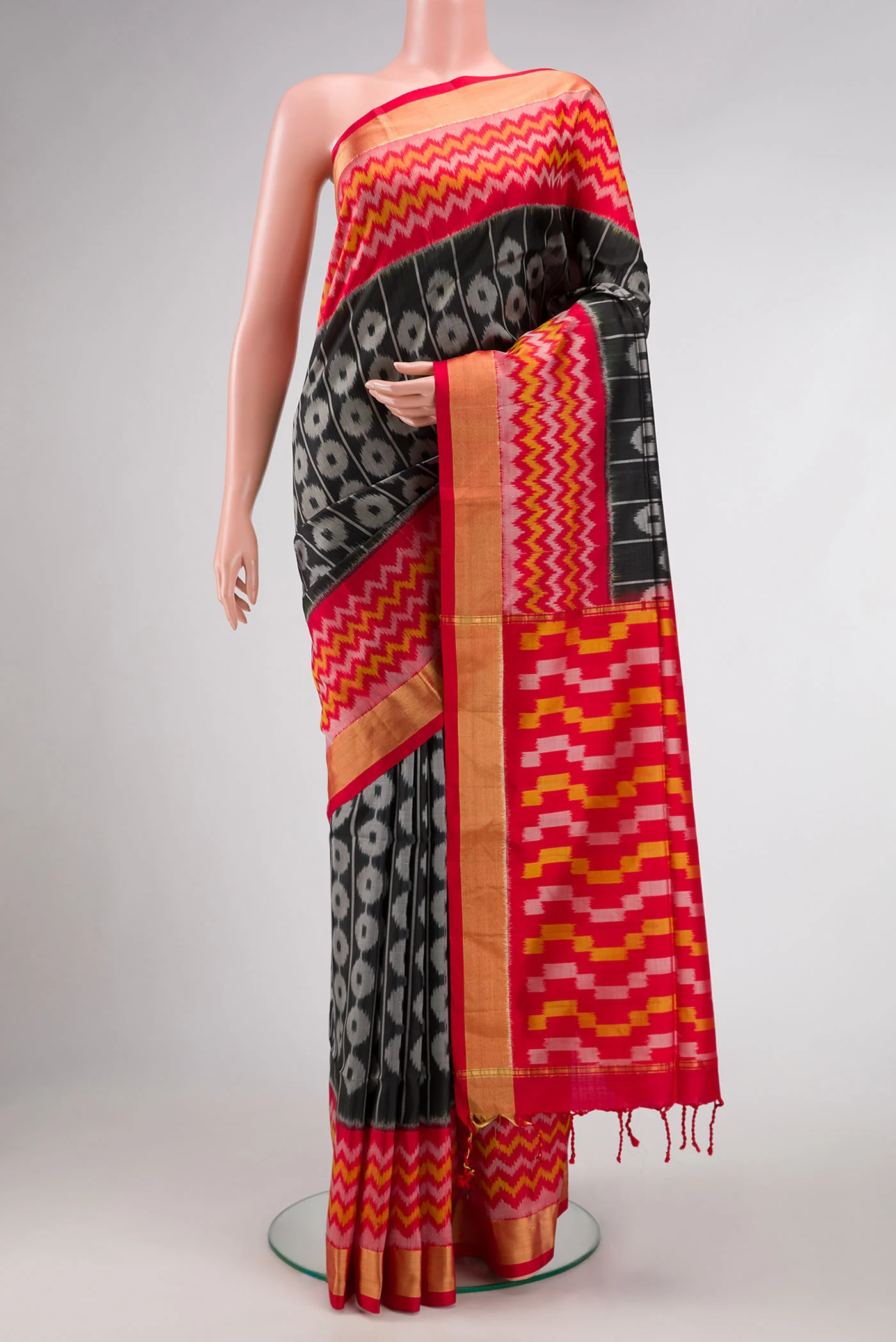 Black Soft Silk Saree