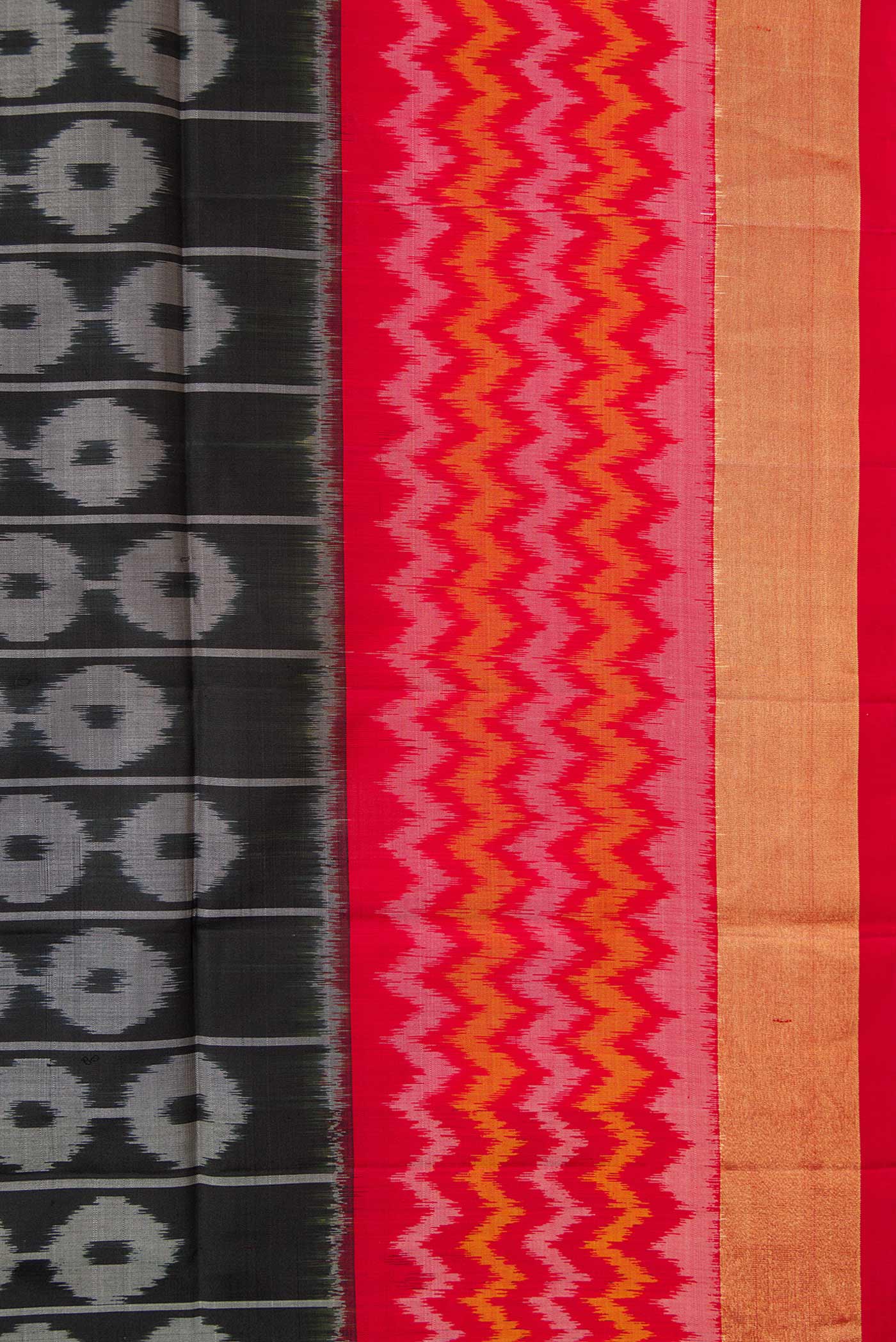 Black Soft Silk Saree - Image 3