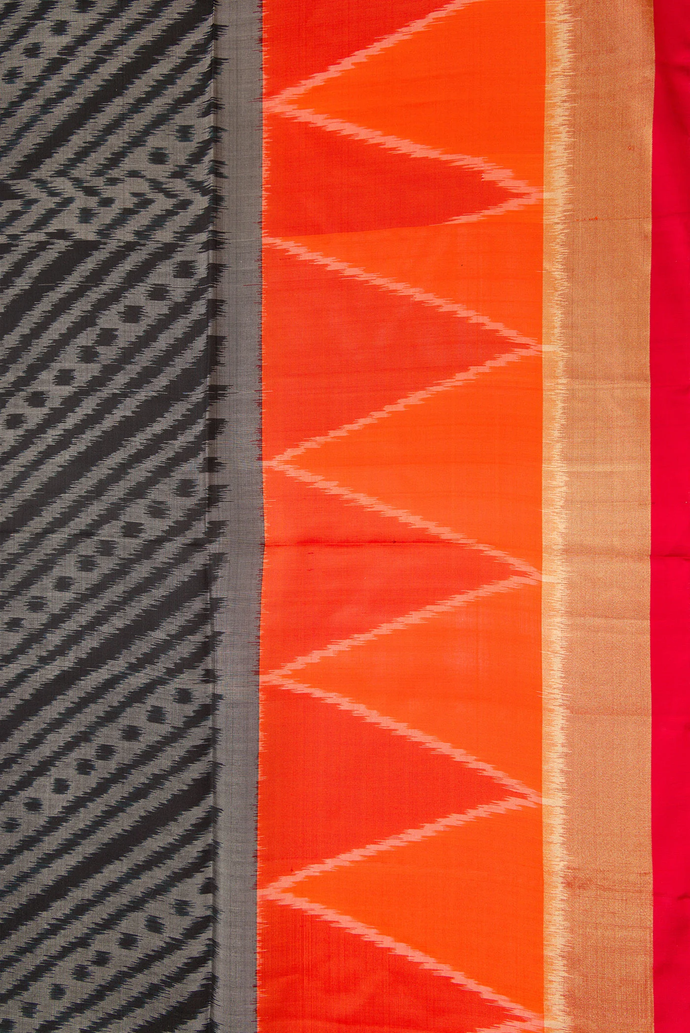 Black Soft Silk Saree - Image 3