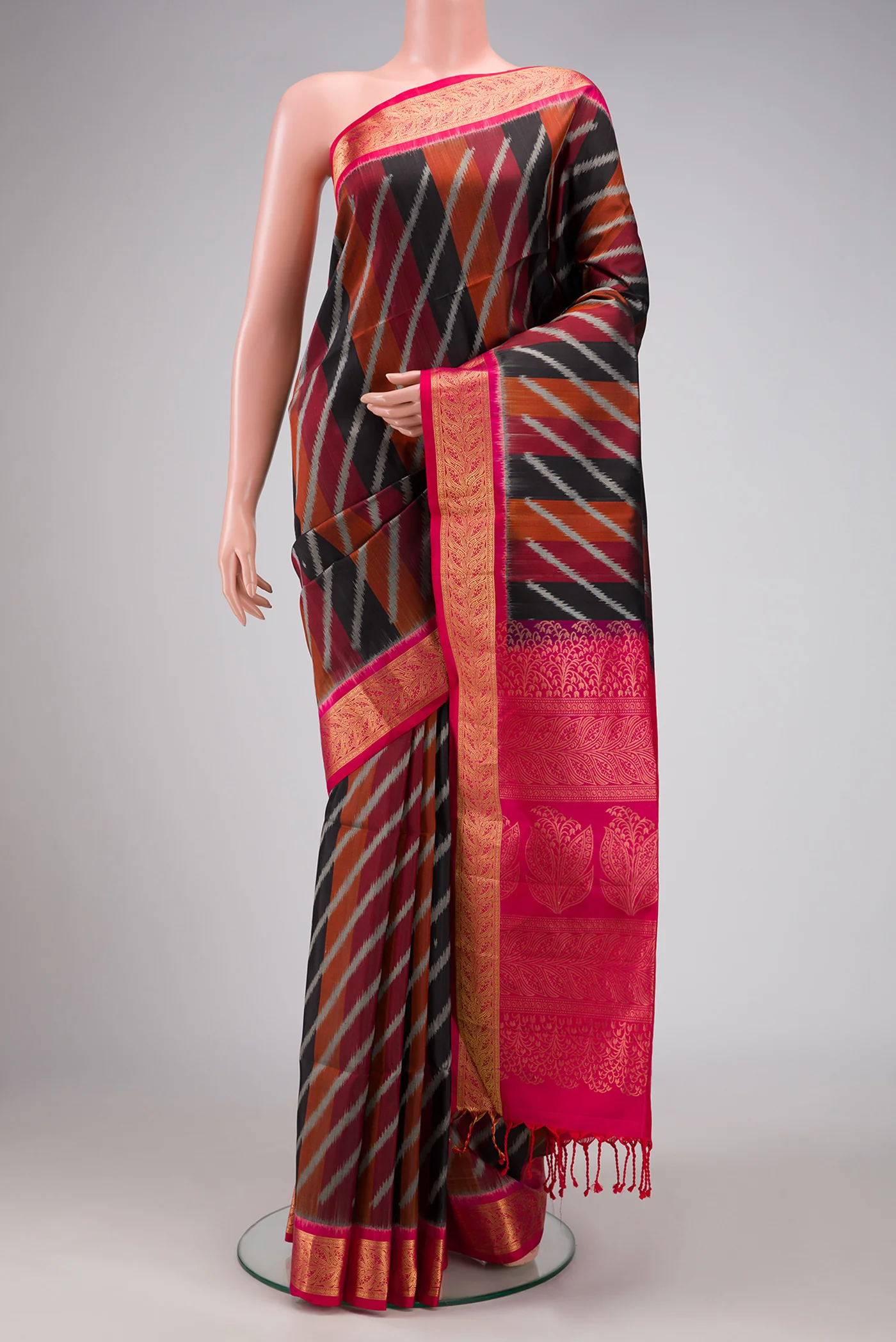 Multi Color Soft Silk Saree