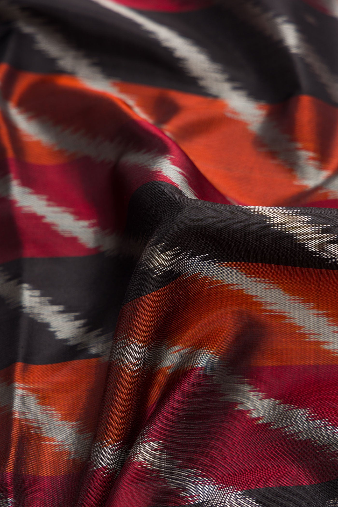Multi Color Soft Silk Saree - Image 2