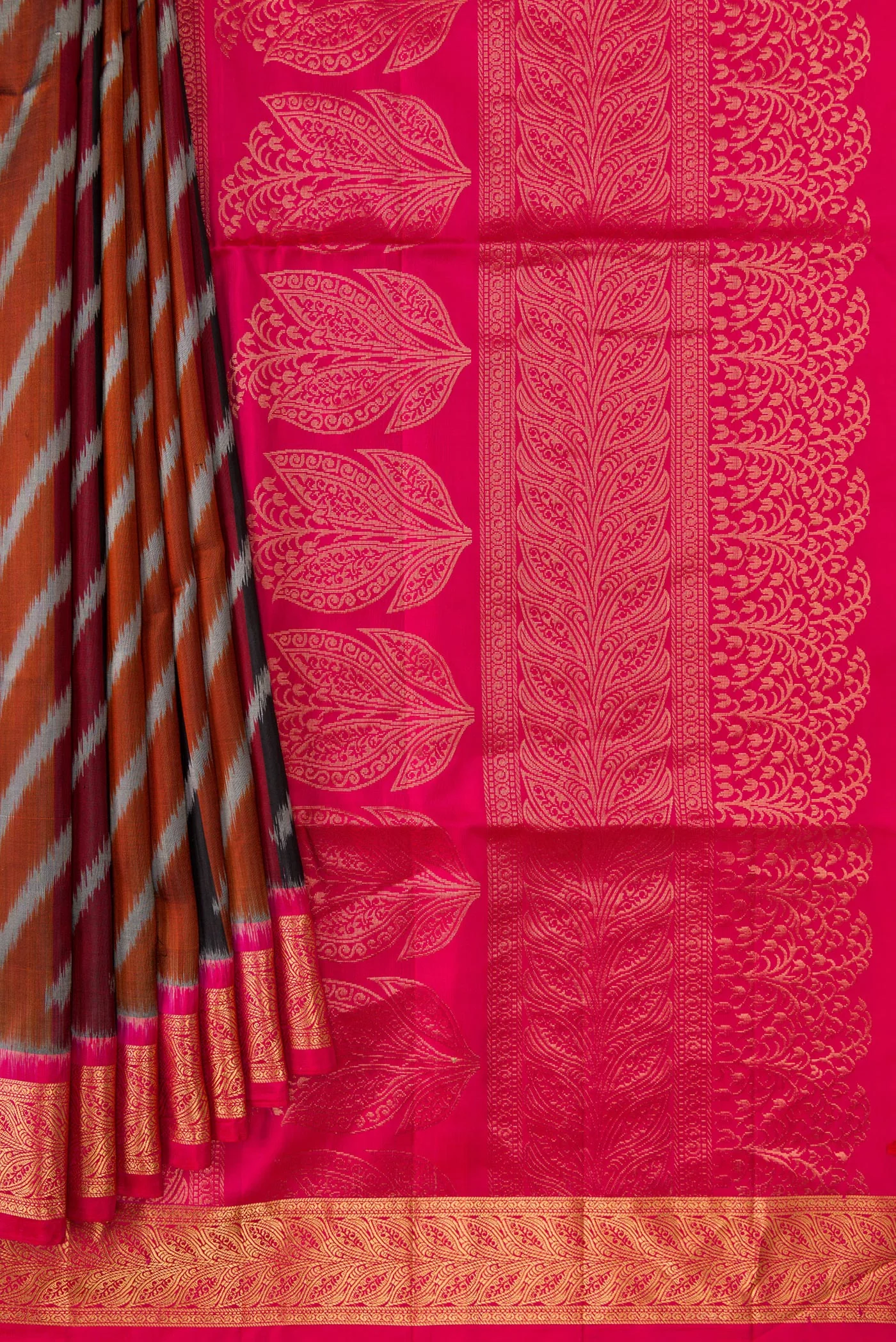 Multi Color Soft Silk Saree - Image 4