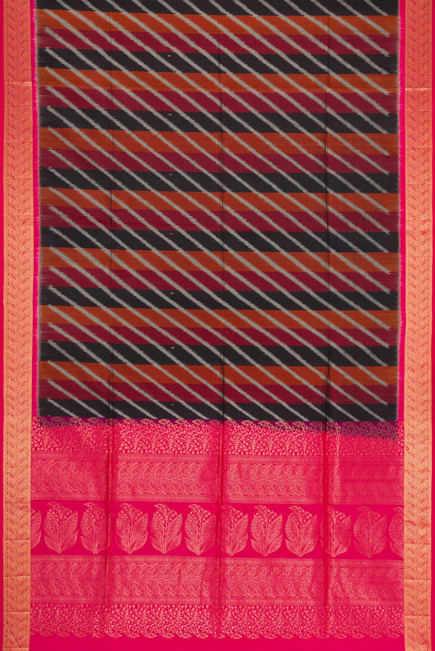 Multi Color Soft Silk Saree - Image 6