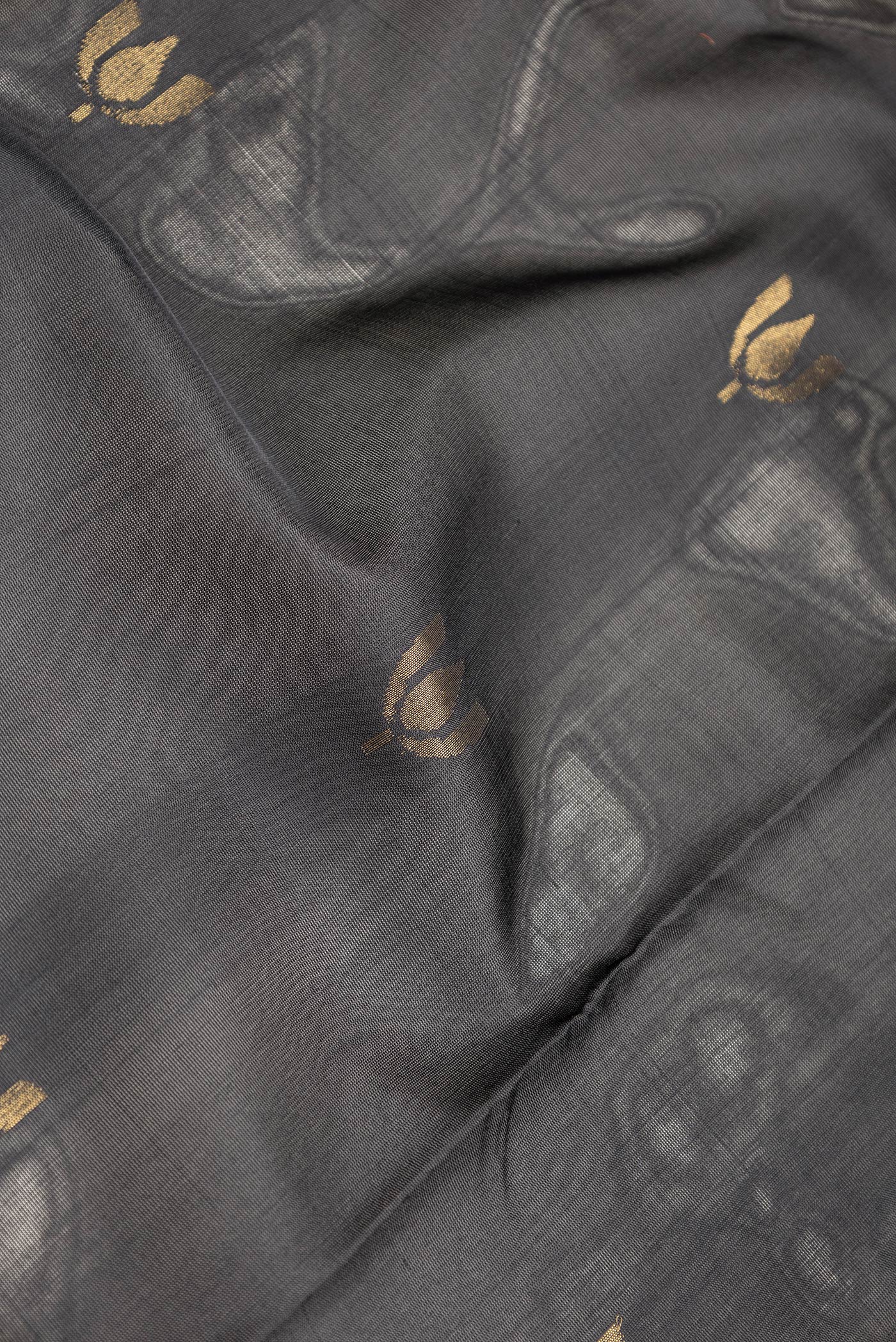 Black Uppada Silk Saree - Image 2
