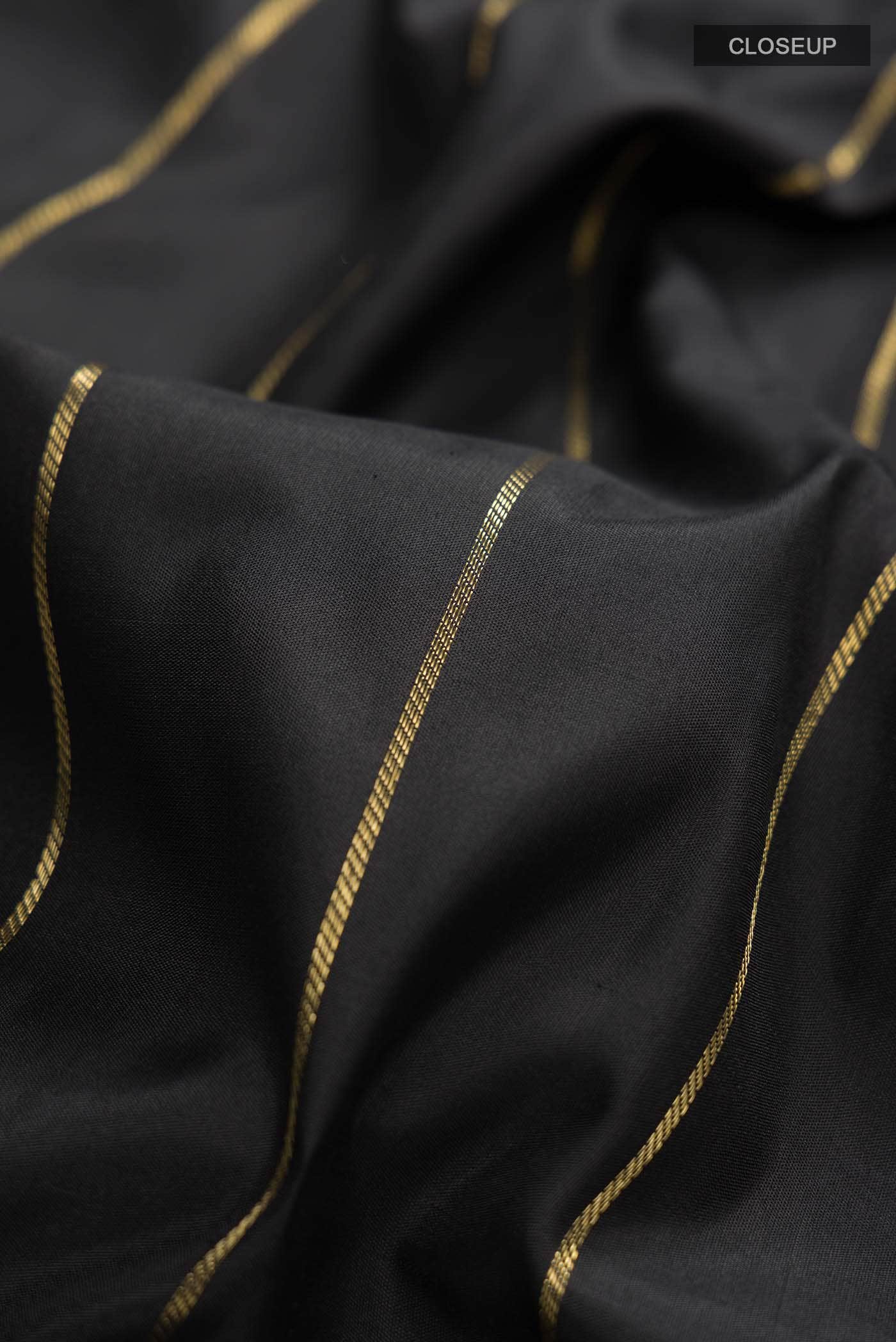 Black Kanjivaram Silk Saree - Image 3