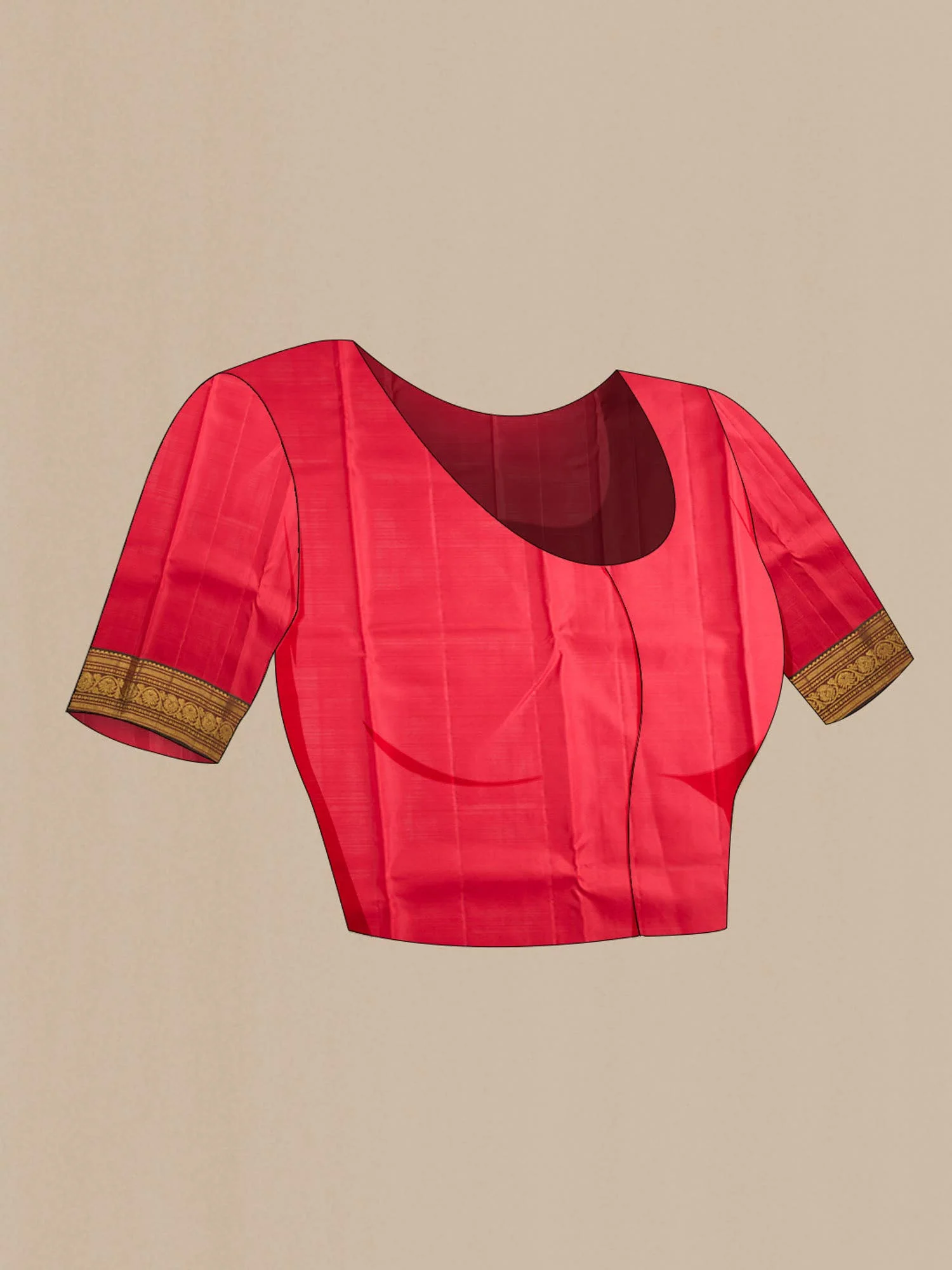 Black Kanjivaram Silk Saree - Image 6