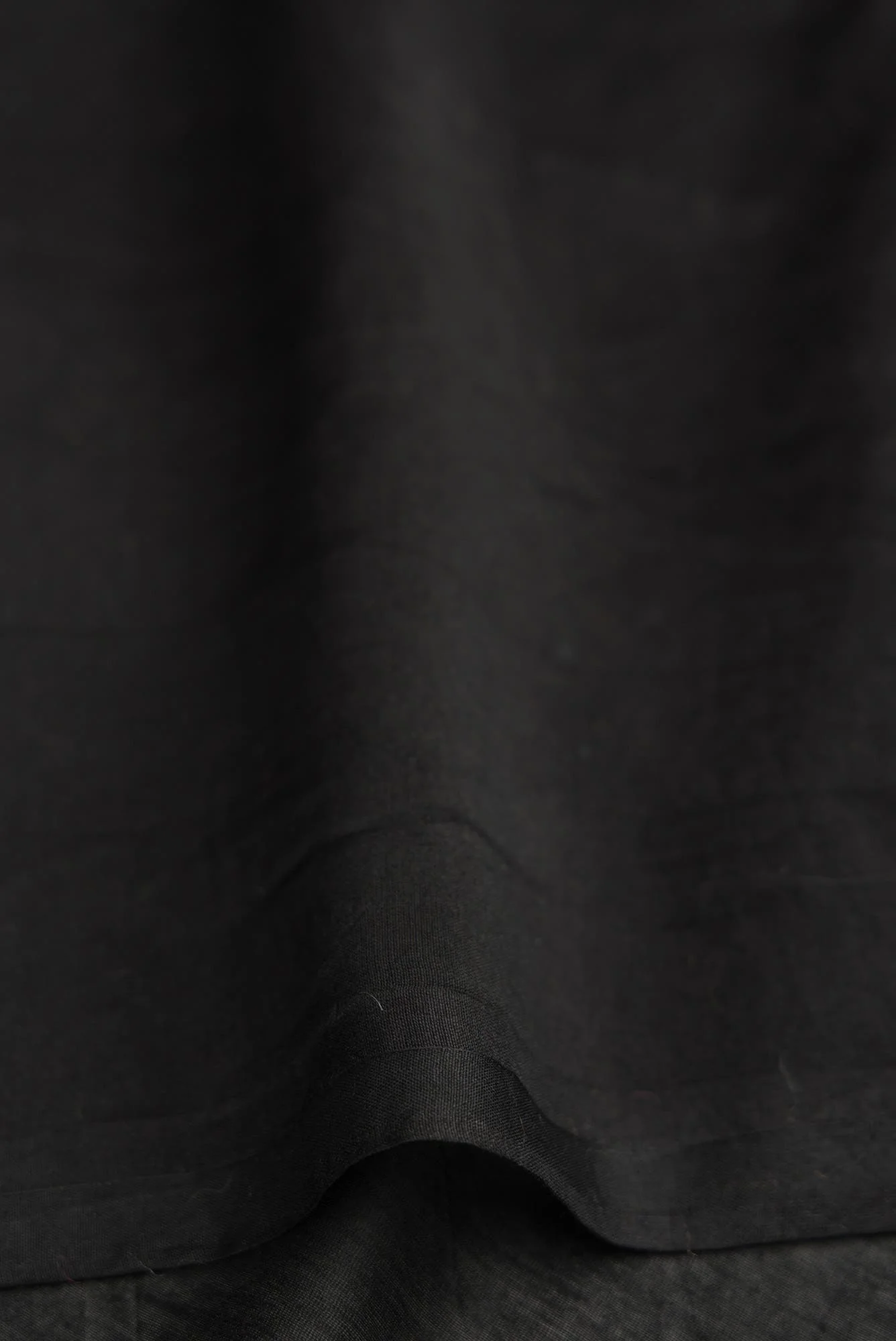 Iris waltz Black floral design saree from Embroidered Romance Collection by Nalli - Image 6