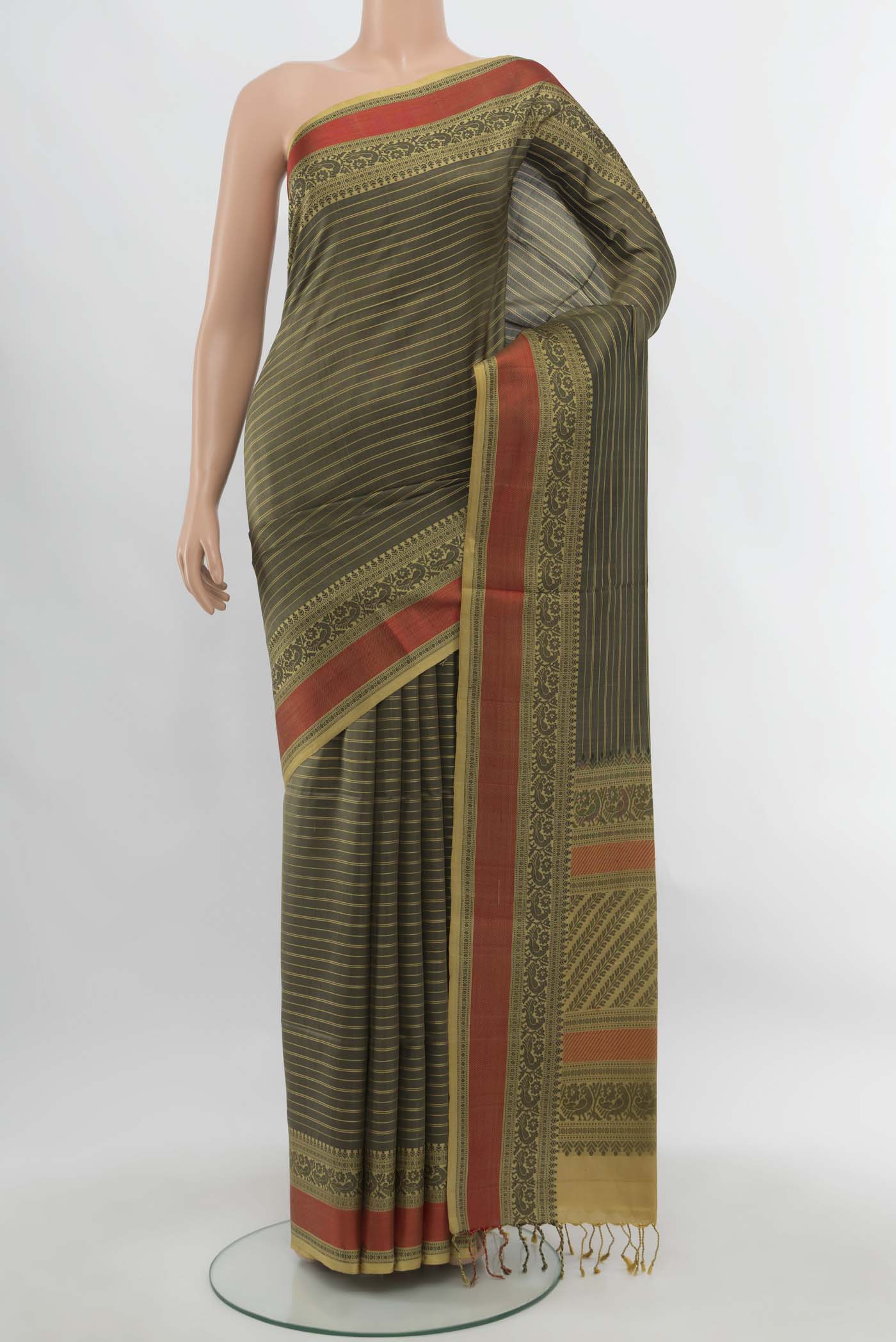 Black Soft Silk Saree