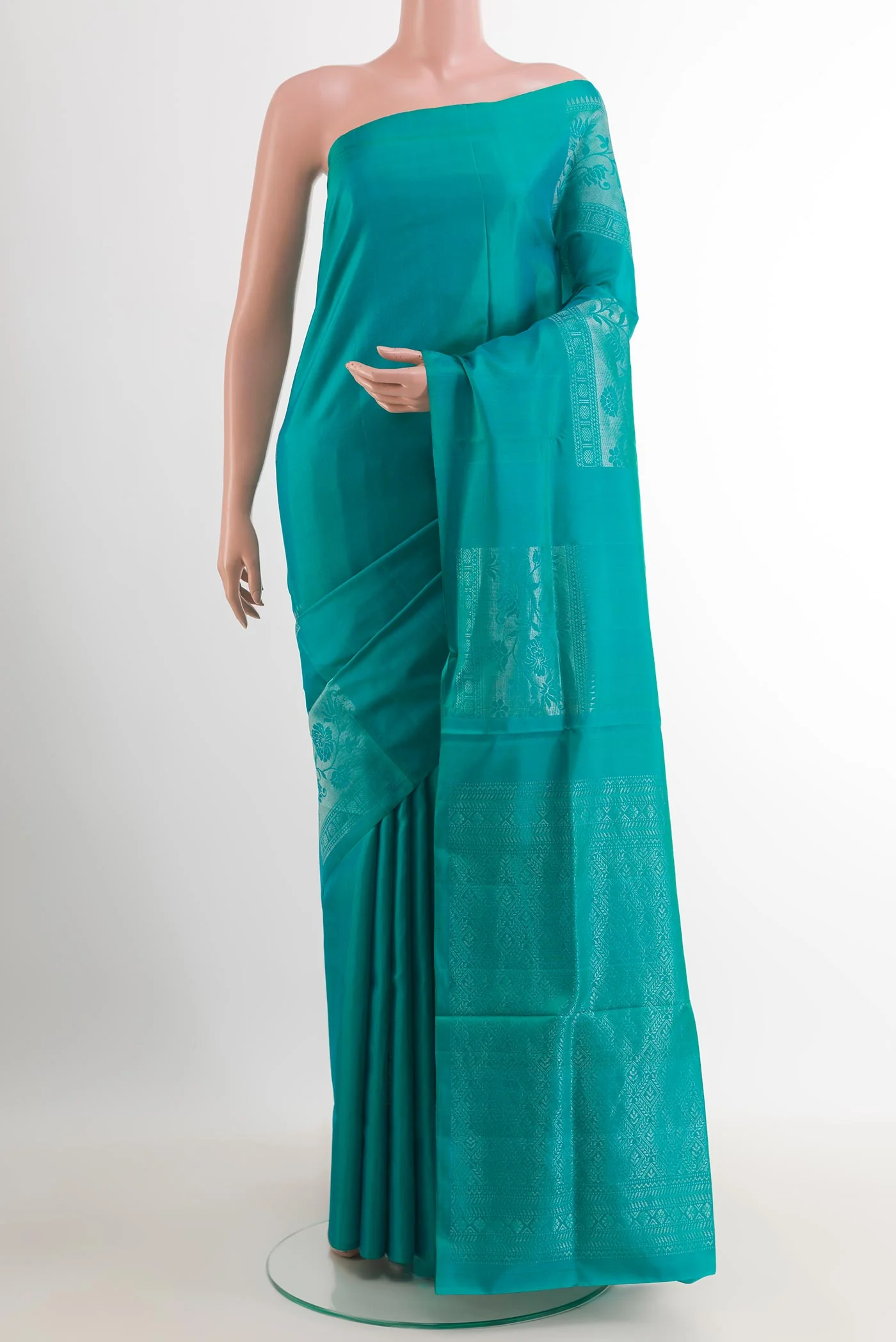 Blue Soft Silk Saree