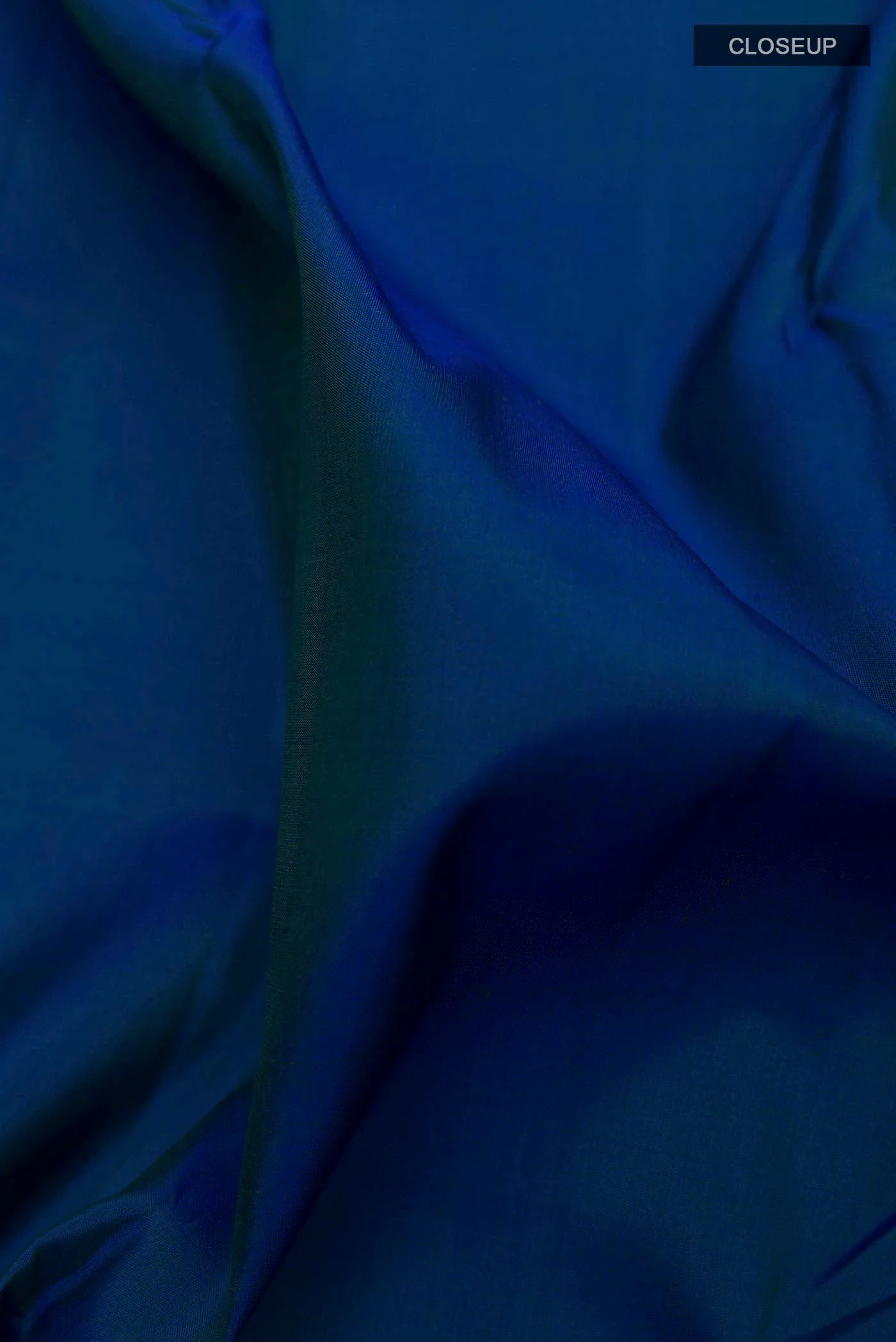 Blue Kanchipuram Silk Saree - Image 2