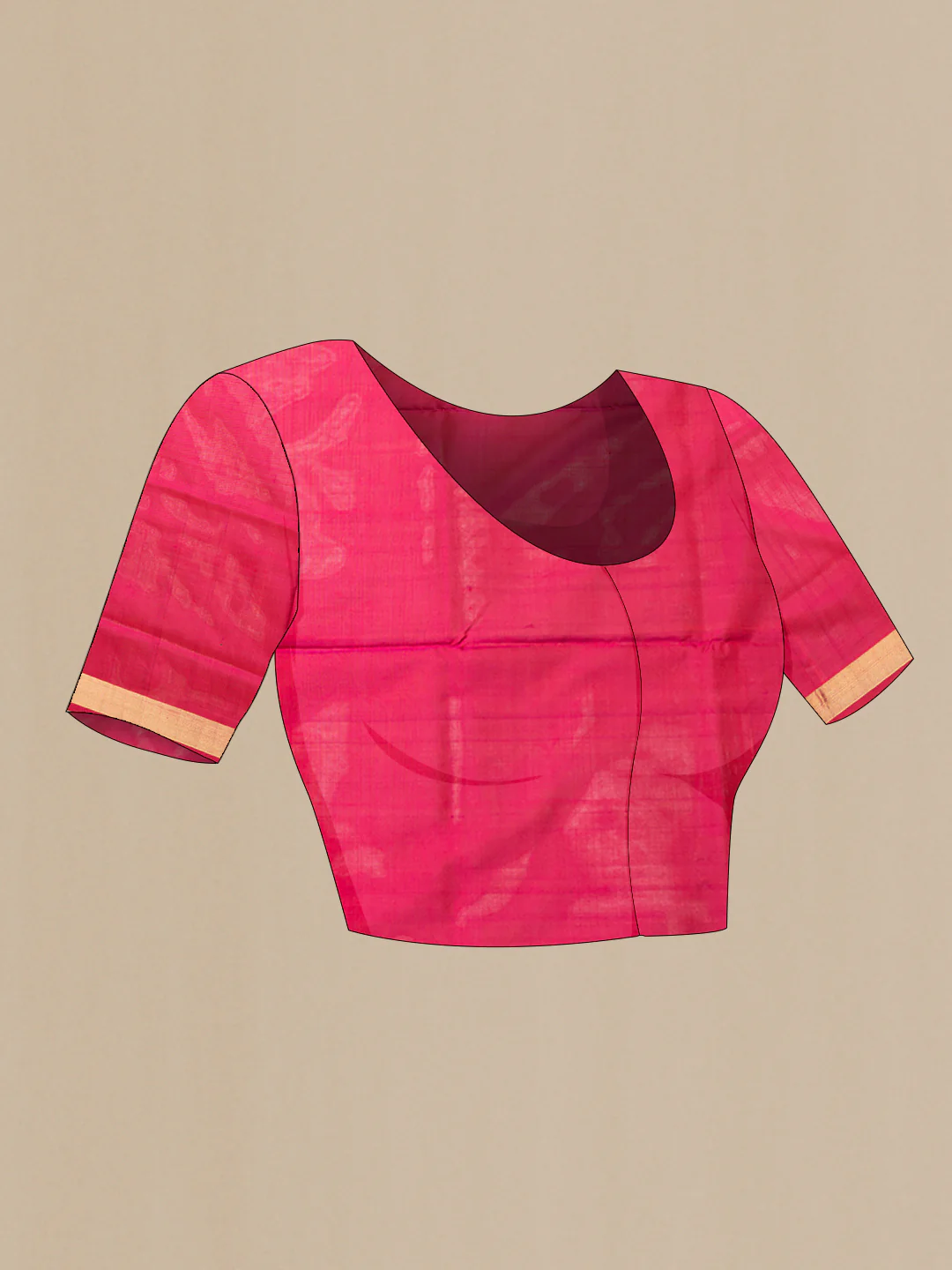 Bottle Green Uppada Silk Saree - Image 5