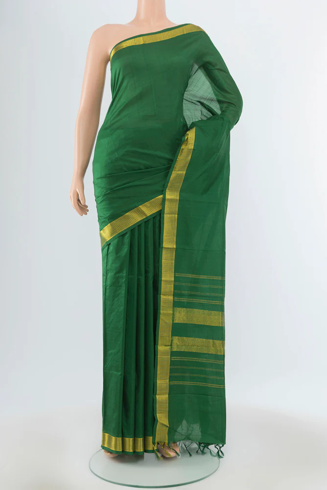 Green Kanjivaram Silk Saree