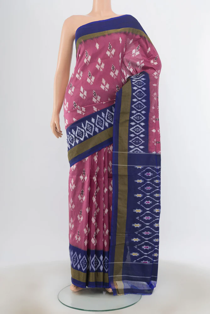 Purple Pochampally Silk Saree