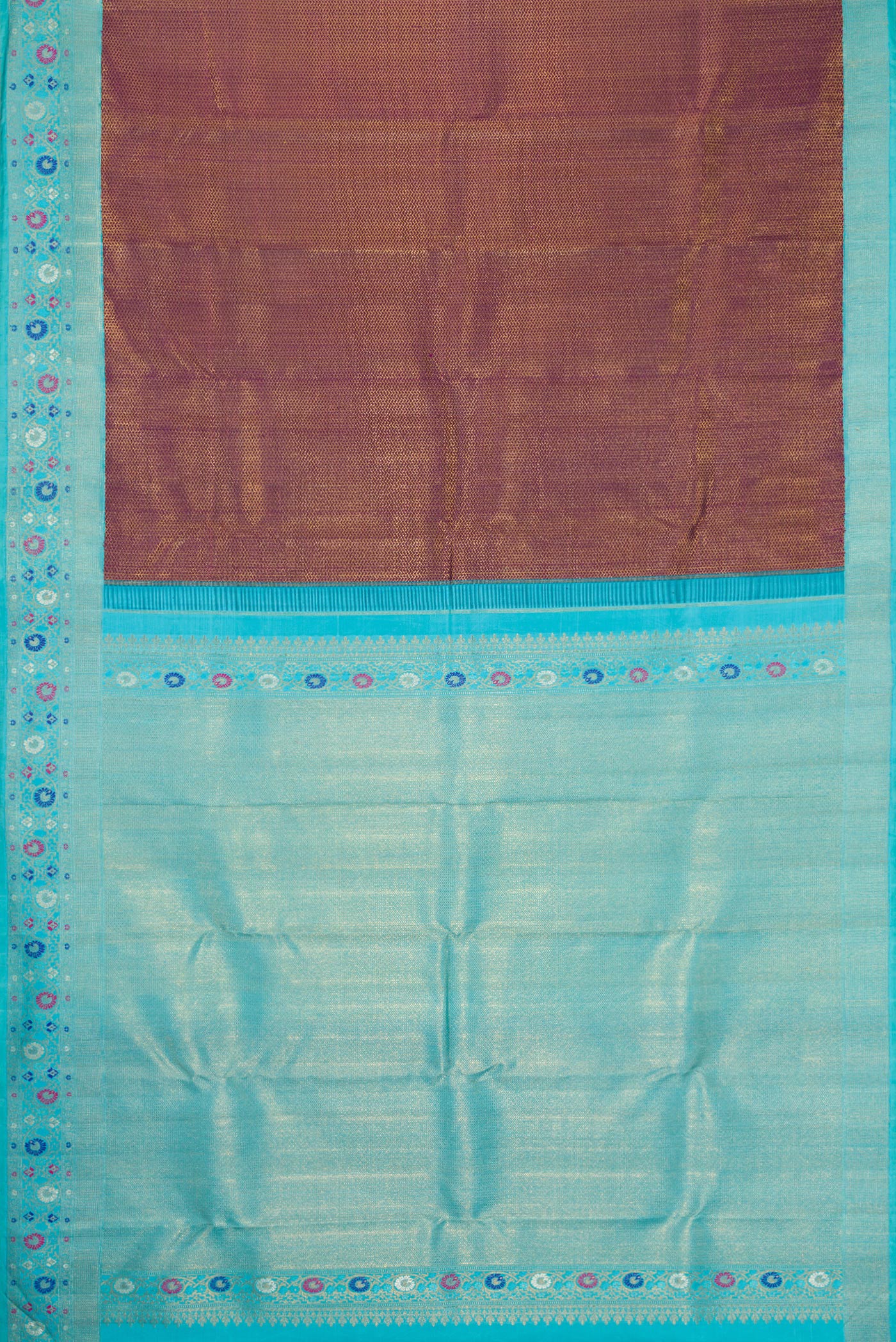 Purple Kanjivaram Silk Saree - Image 6