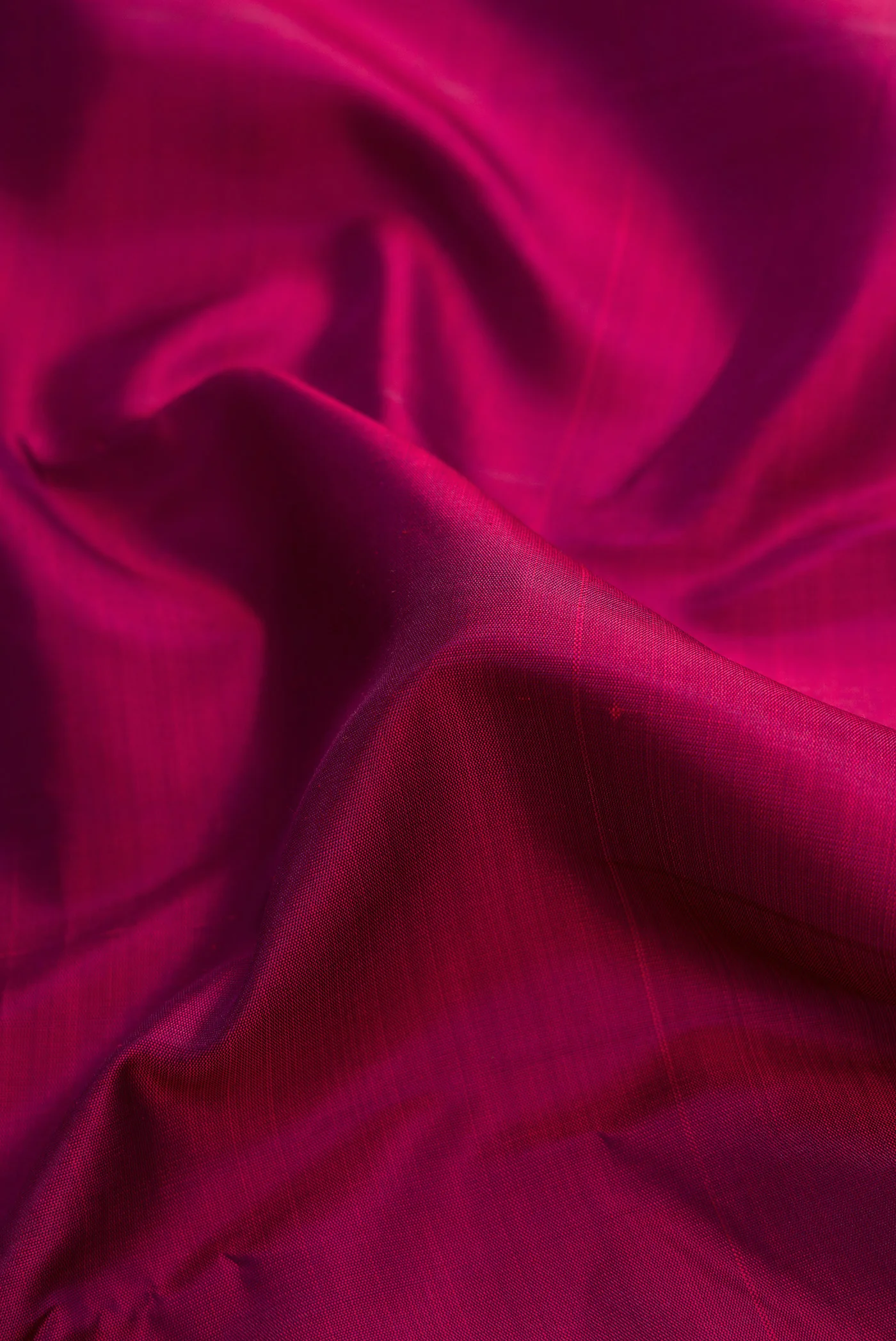 Burgundy Kanjivaram Silk Saree - Image 2