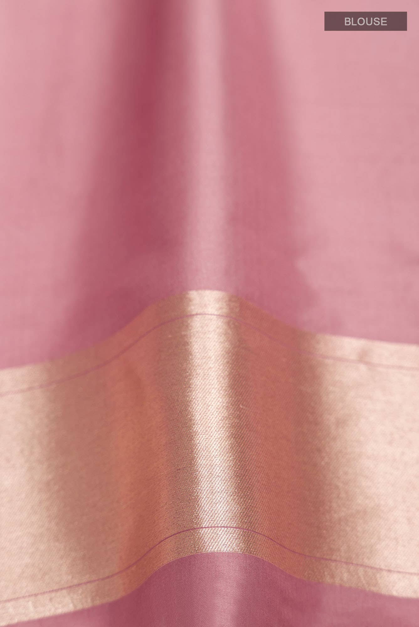 Chameli Chic-Peach Banarasi Silk Saree - Image 6