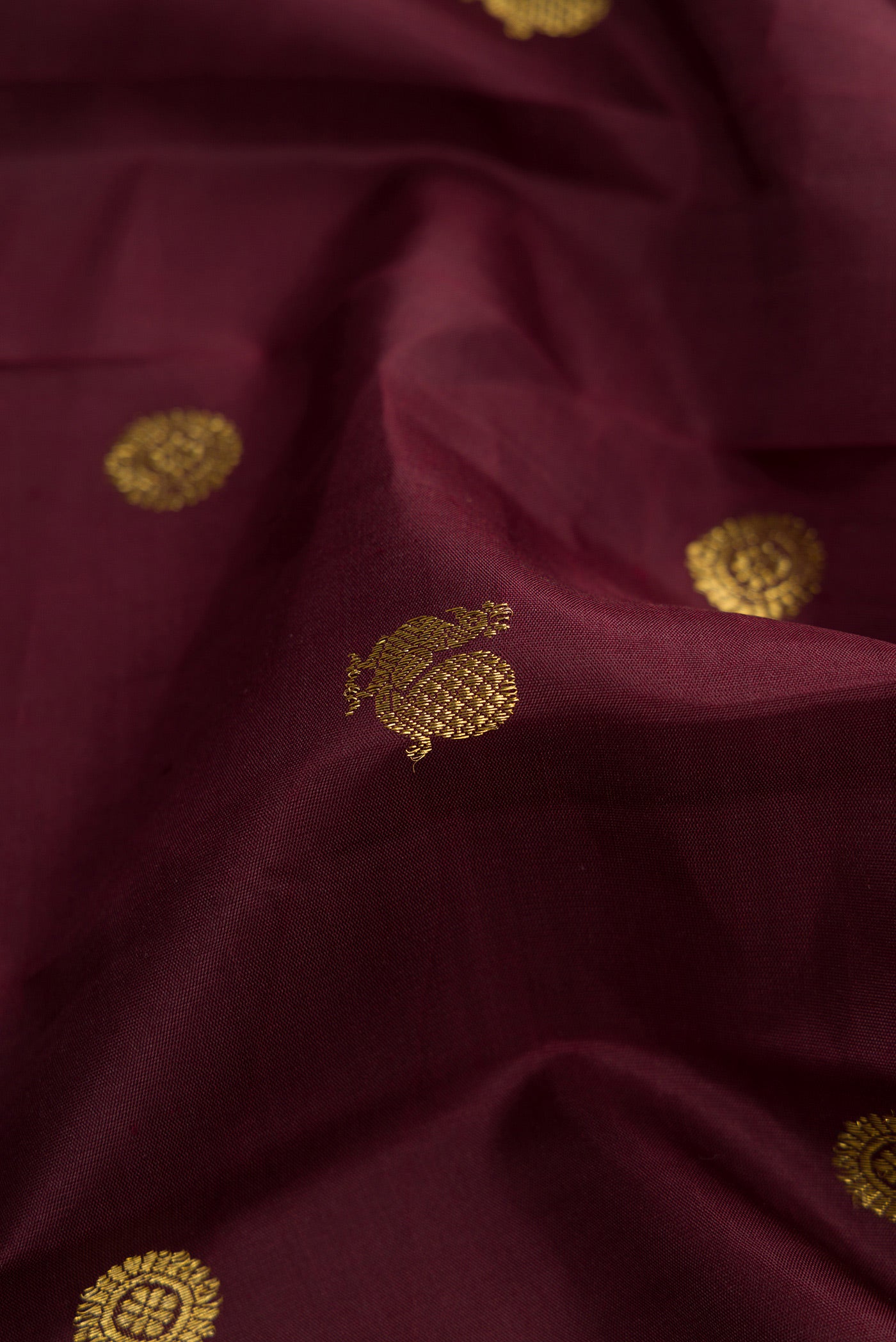 Coffee Brown Kanjivaram Silk Saree - Image 2