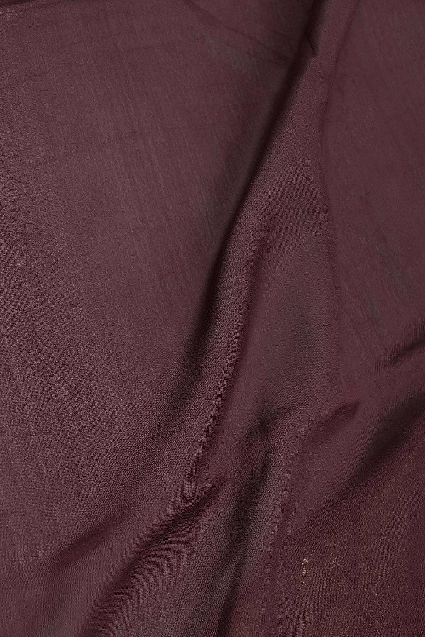 Coffee Brown Dual Tone Mysore Crepe Saree - Image 2