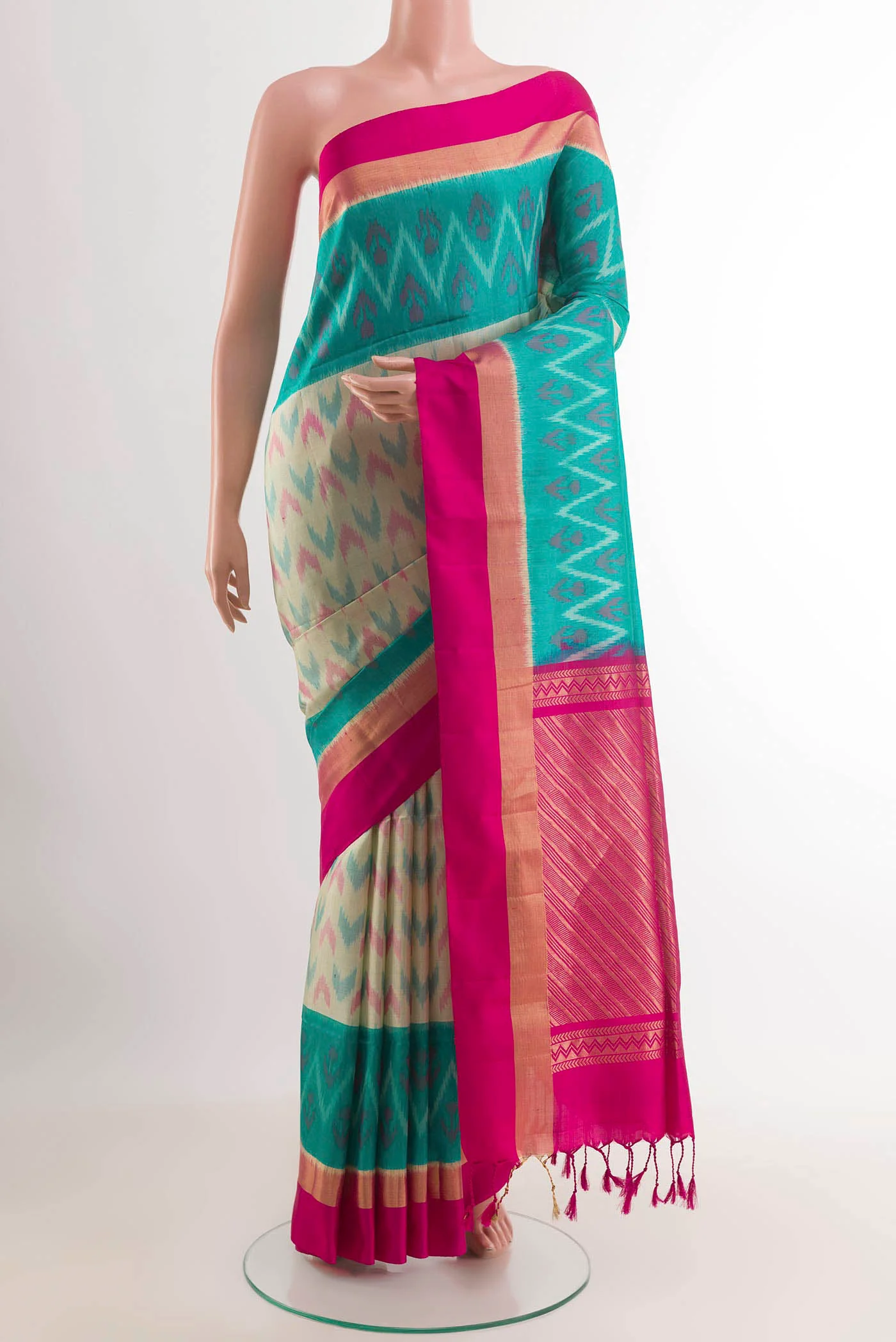 Multi Color Soft Silk Saree