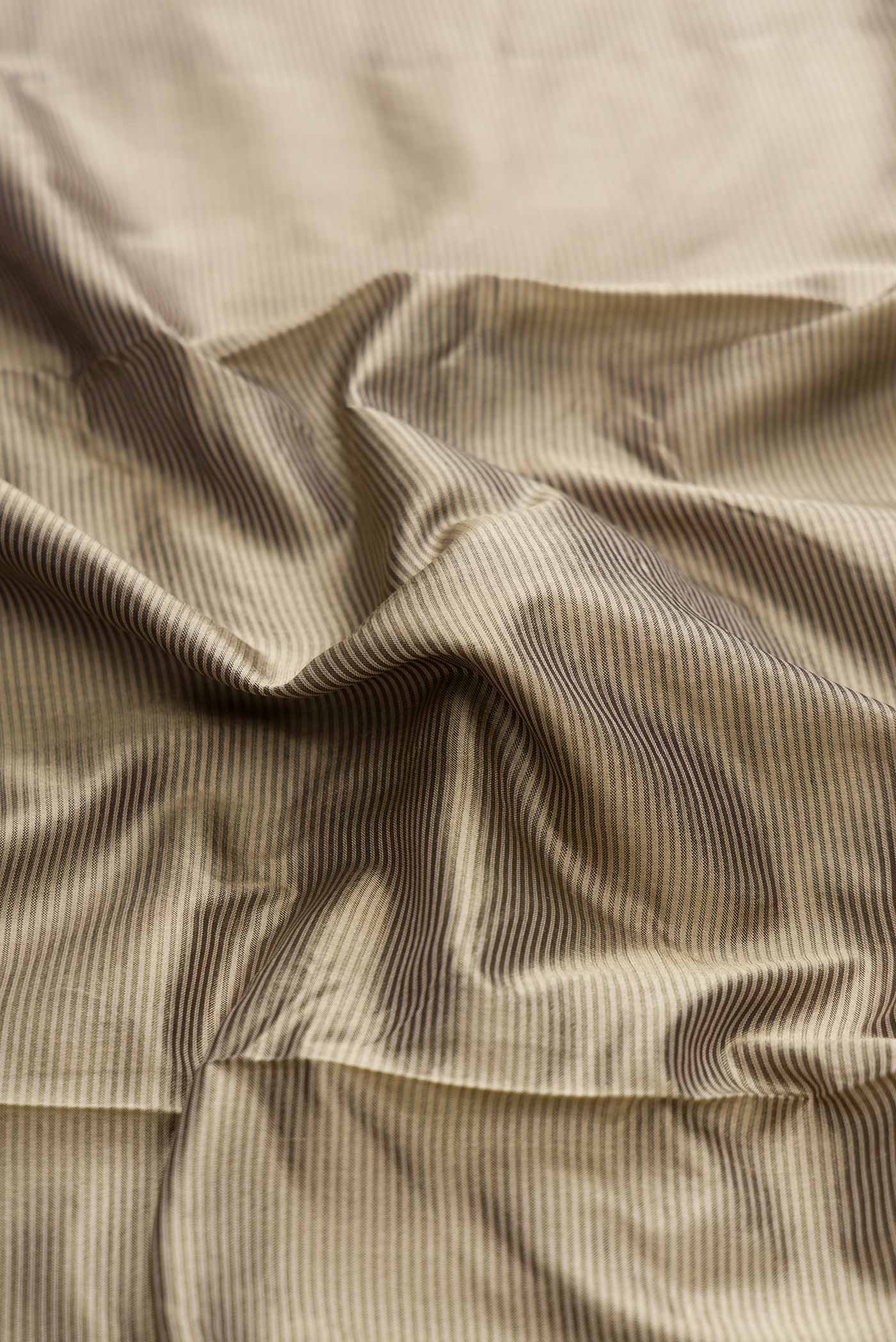 Grey Maheshwari Silk Saree - Image 2