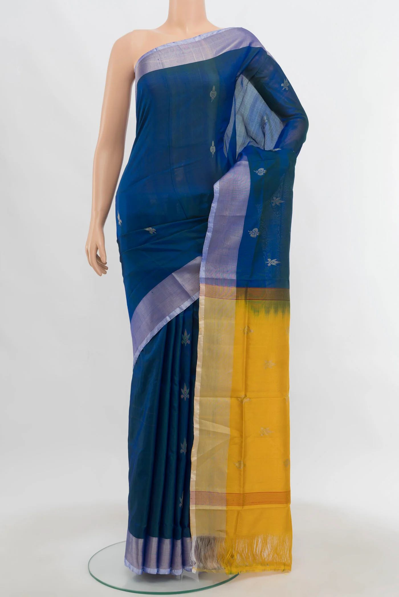 Blue Uppada Silk Saree