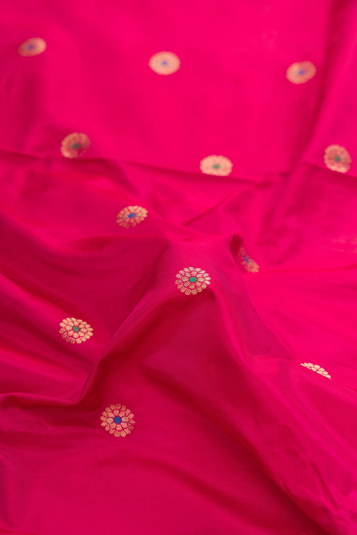 Pink Blended Paithani Silk Saree - Image 2