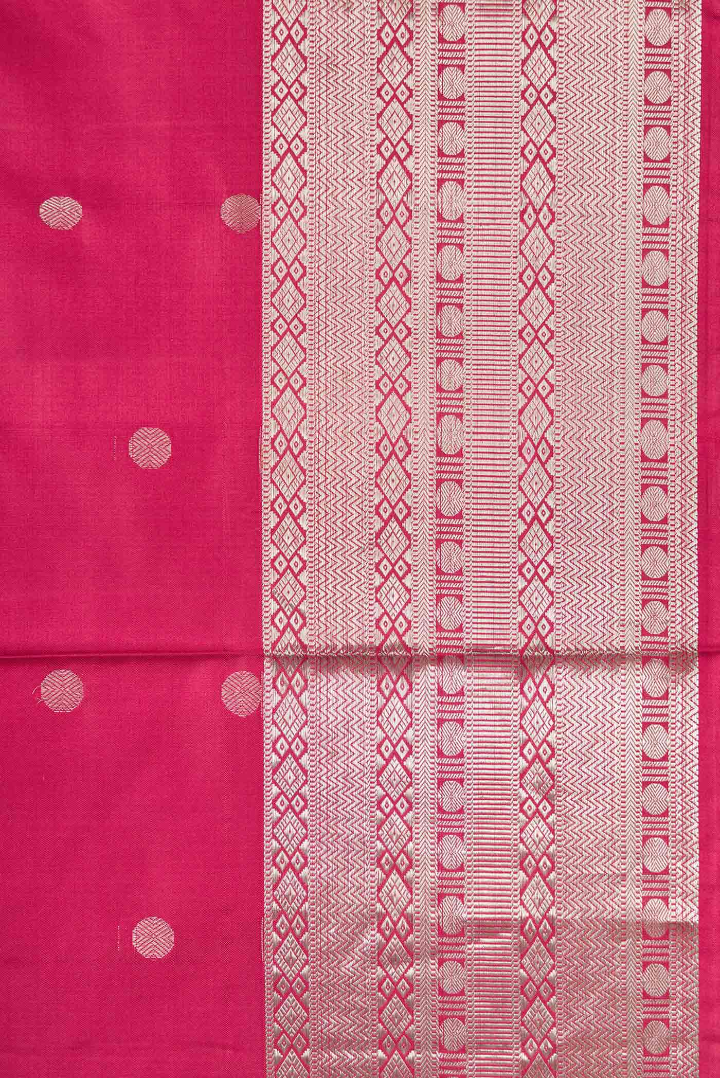 Imperial Red Kanchipuram Silk Saree - Image 3