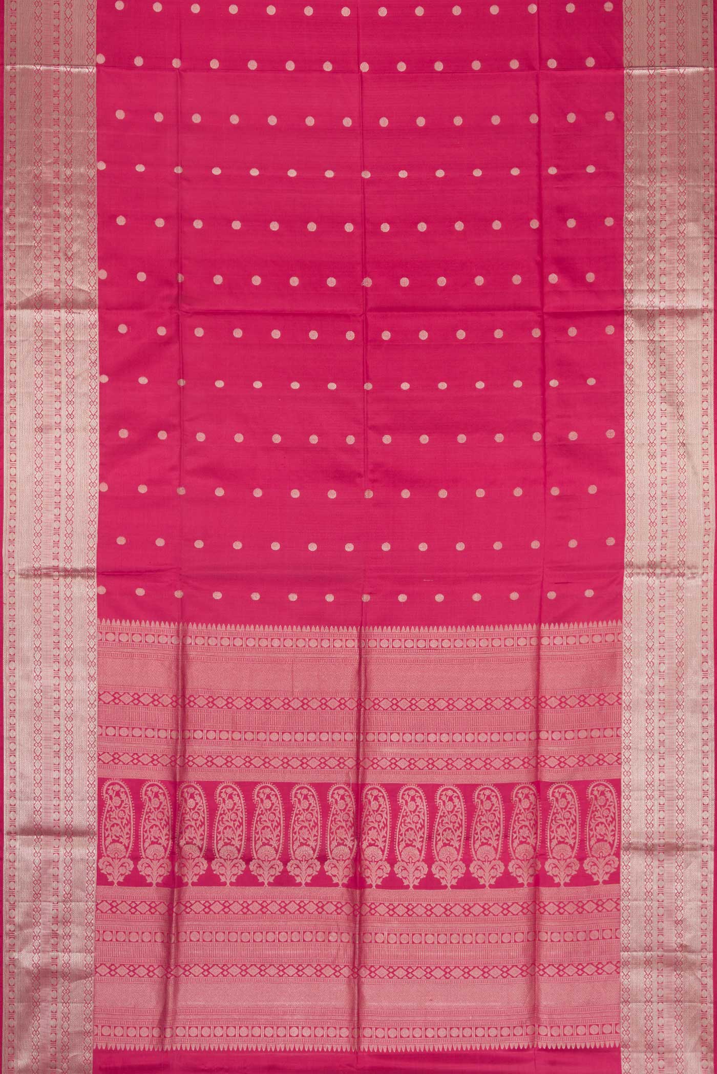 Imperial Red Kanchipuram Silk Saree - Image 6