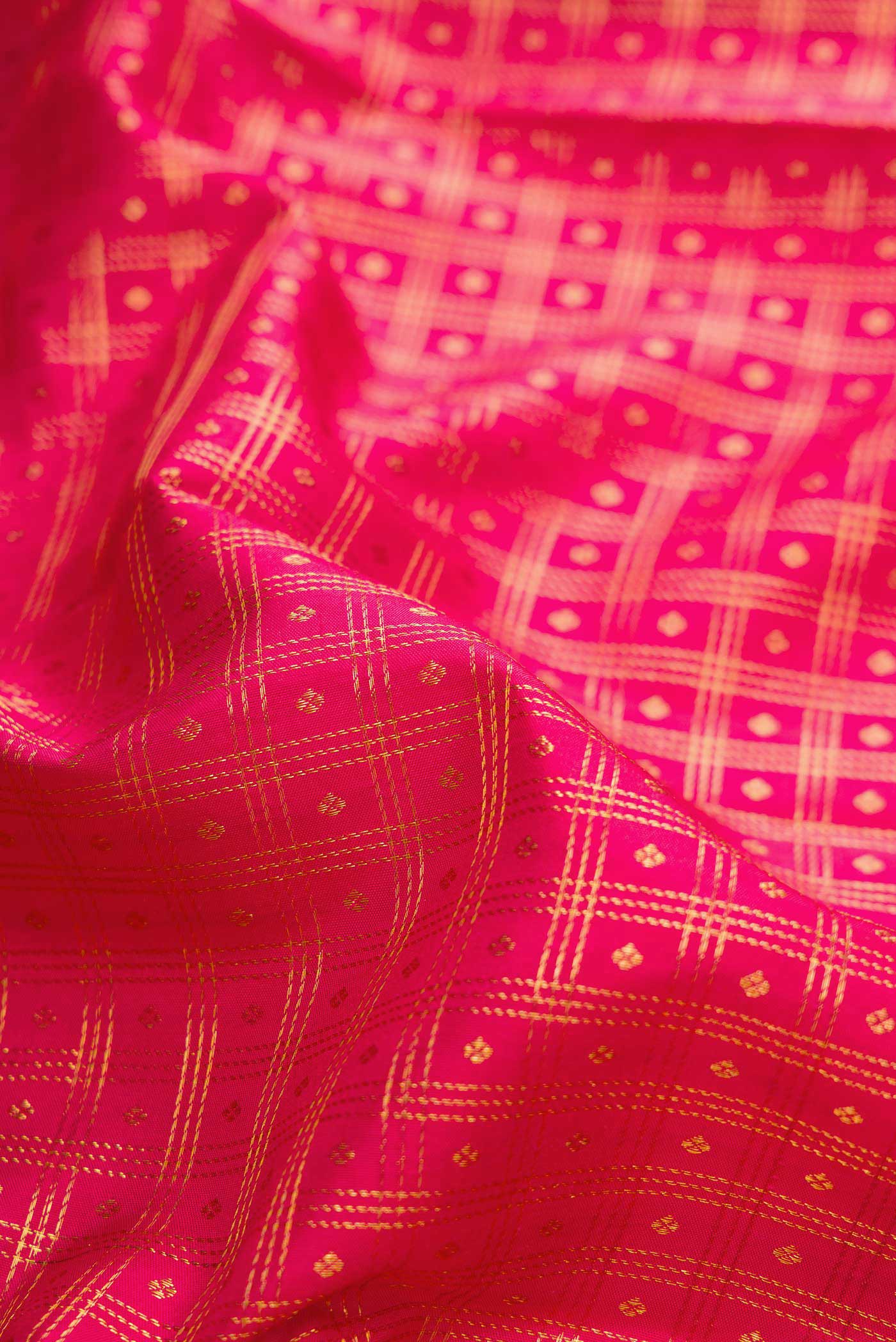 Pink Kanjivaram Silk Saree - Image 2