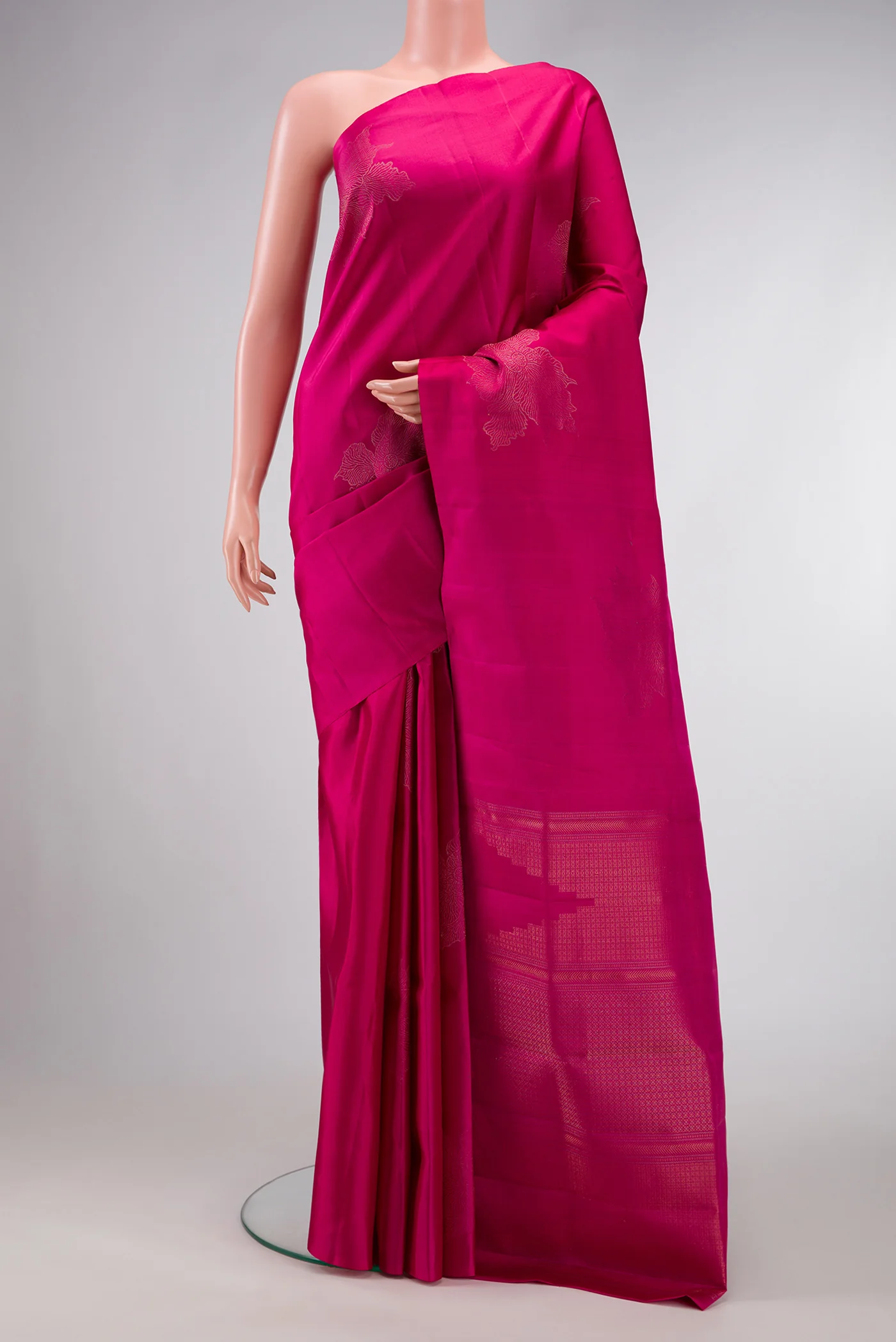 Pink Soft Silk Saree