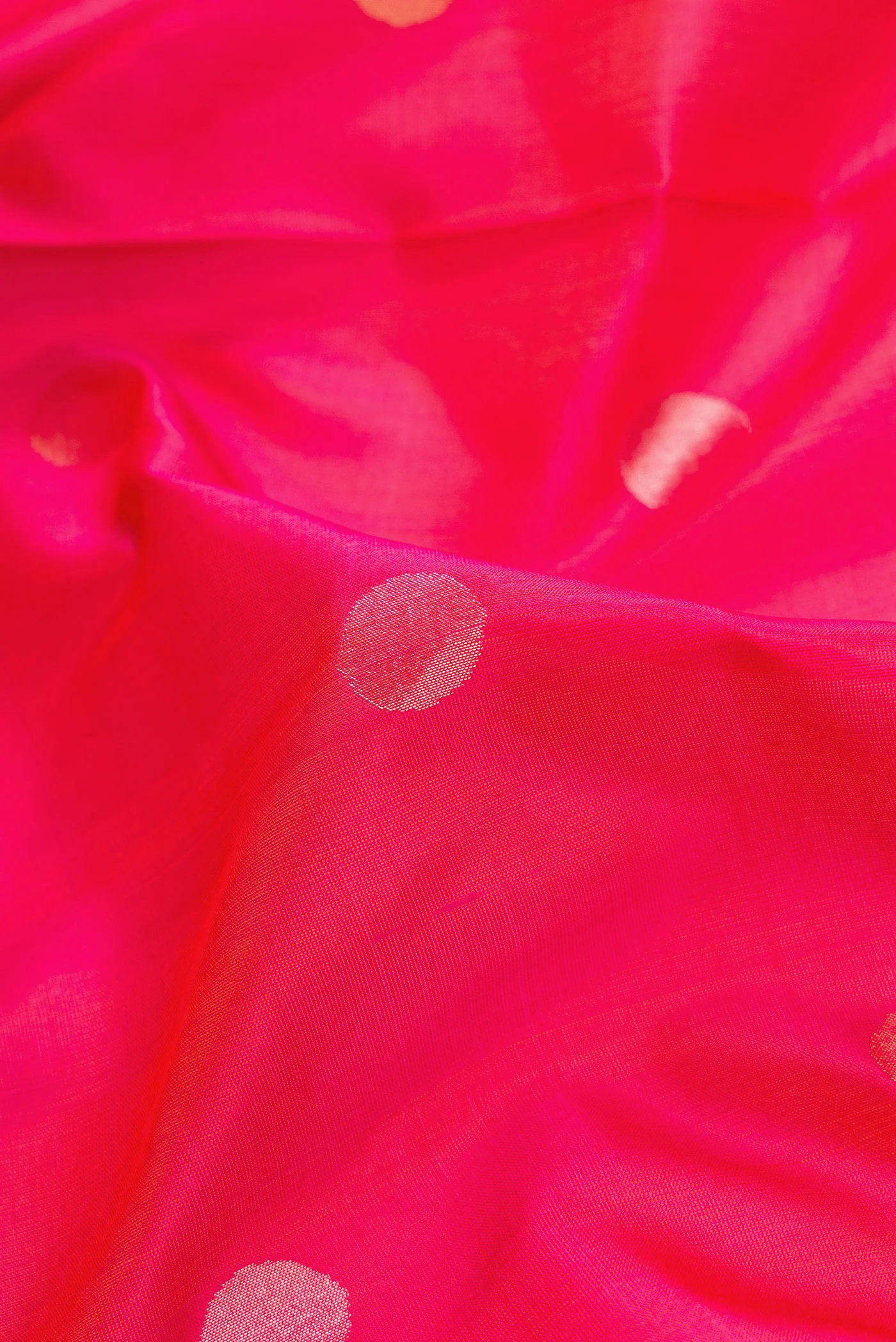 Pink Uppada Silk Saree - Image 2
