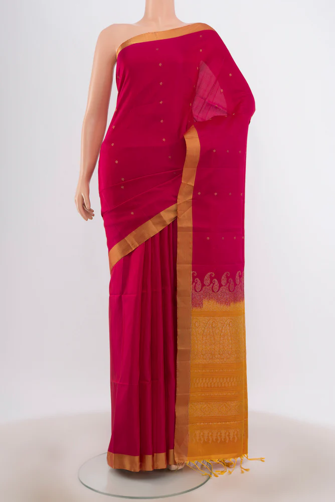 Pink Soft Silk Saree