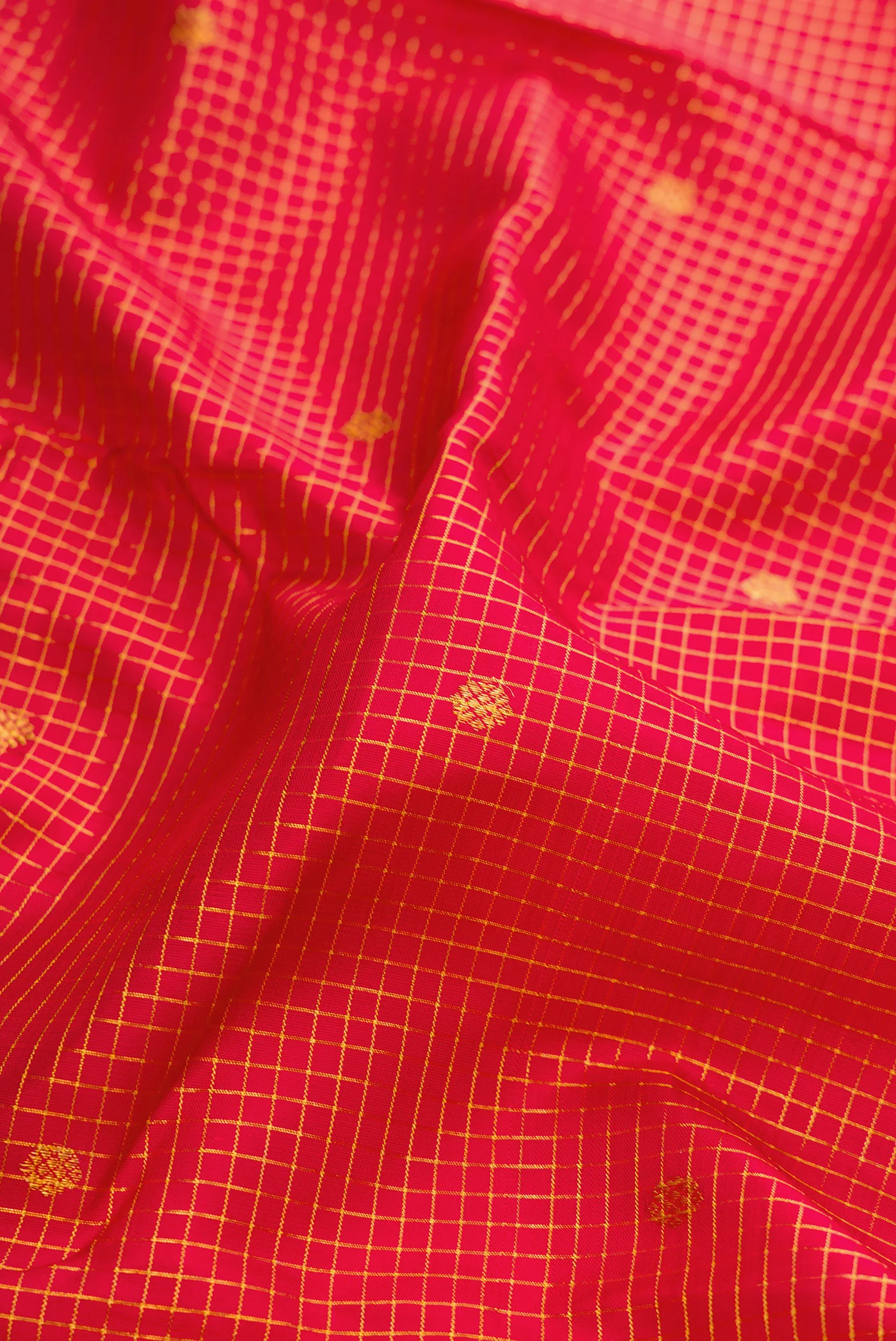 Red Kanjivaram Silk Saree - Image 2