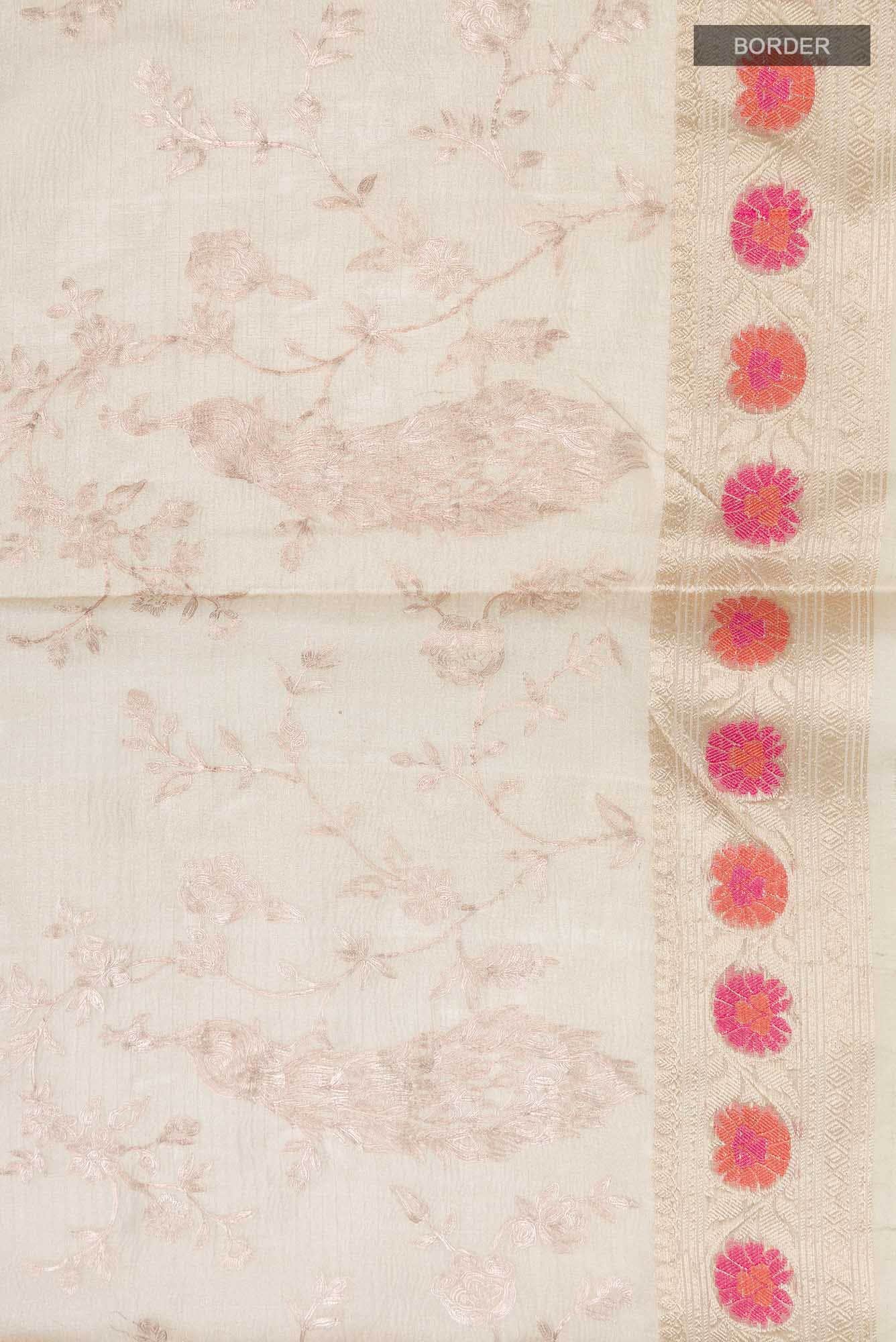 Gold Blended Tissue Silk Saree - Image 4