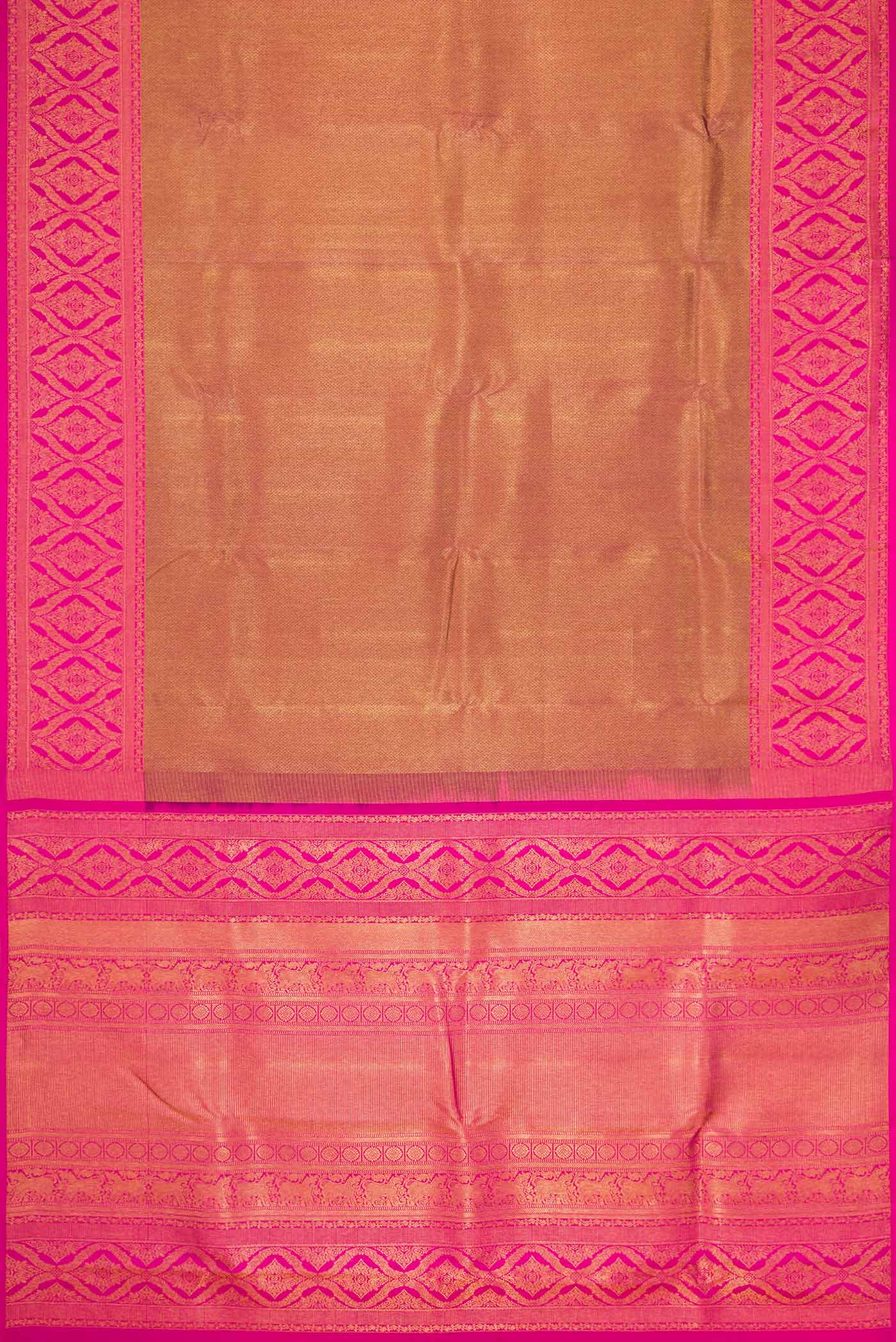 Maroon Kanjivaram Silk Saree - Image 6