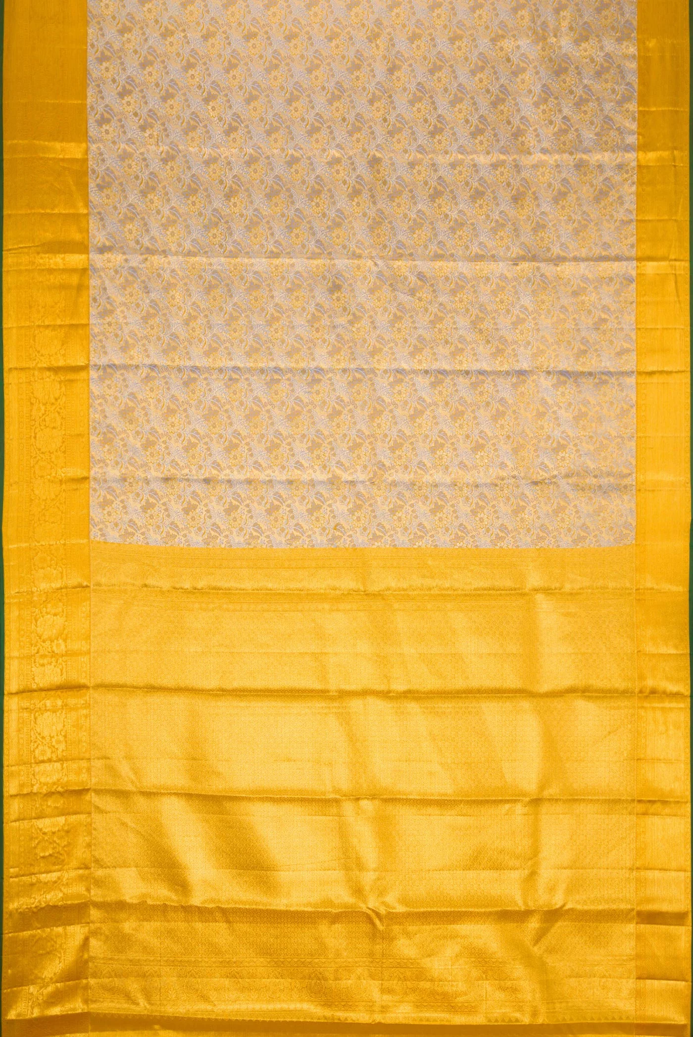 Lilac with Gold Color Kanjivaram Tissue Silk Saree - Image 6