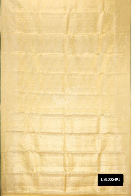 Gold Kanchipuram Tissue Silk Saree