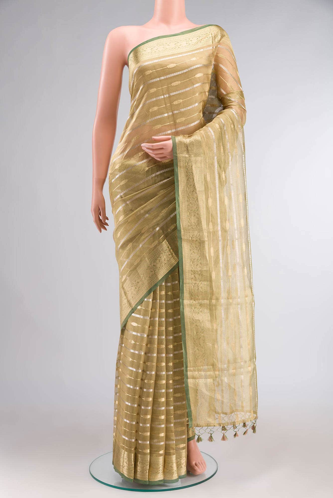 Gold Tissue Silk Saree